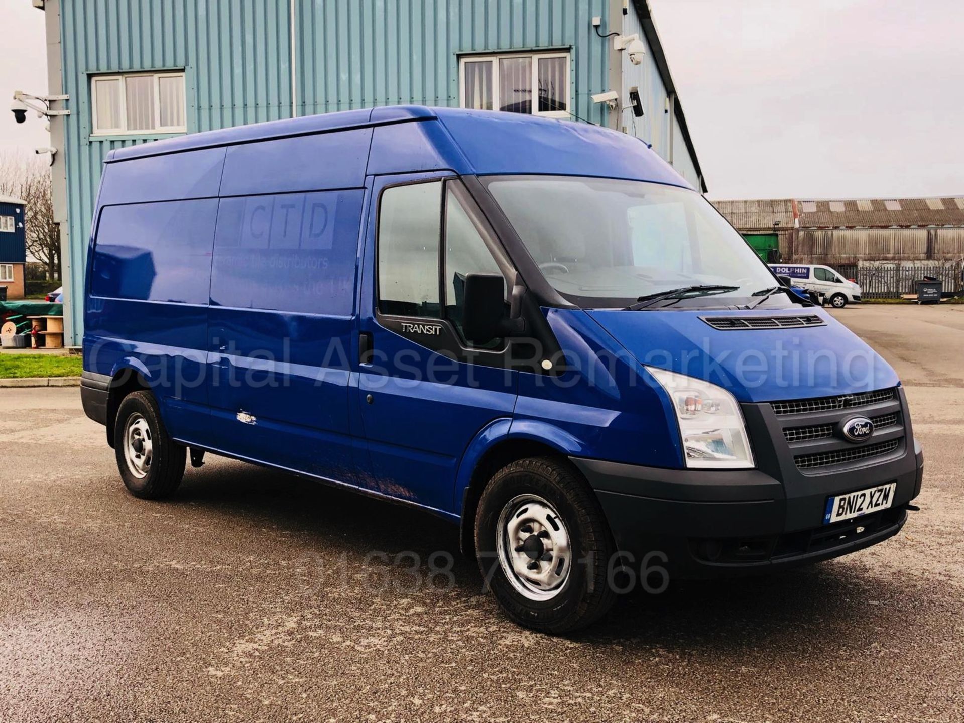 FORD TRANSIT 100 T350 RWD 'LWB - SEMI HI-ROOF' (2012 - 12 REG) '2.2 TDCI - 100 BHP - 6 SPEED'