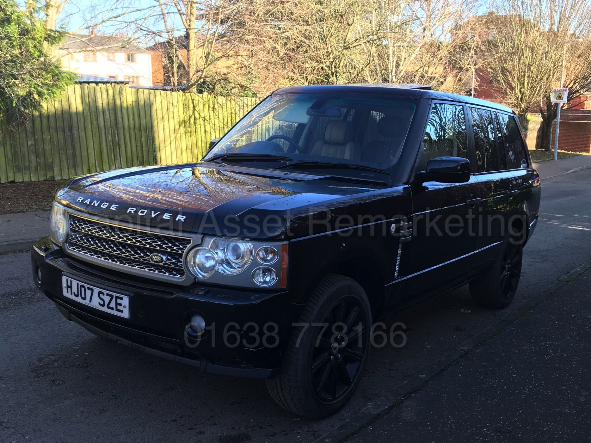 RANGE ROVER VOGUE *BLACK EDITION* (2007) '3.6 TDV8 - 272 BHP - AUTO - LEATHER - SAT NAV' (NO VAT) - Image 4 of 38