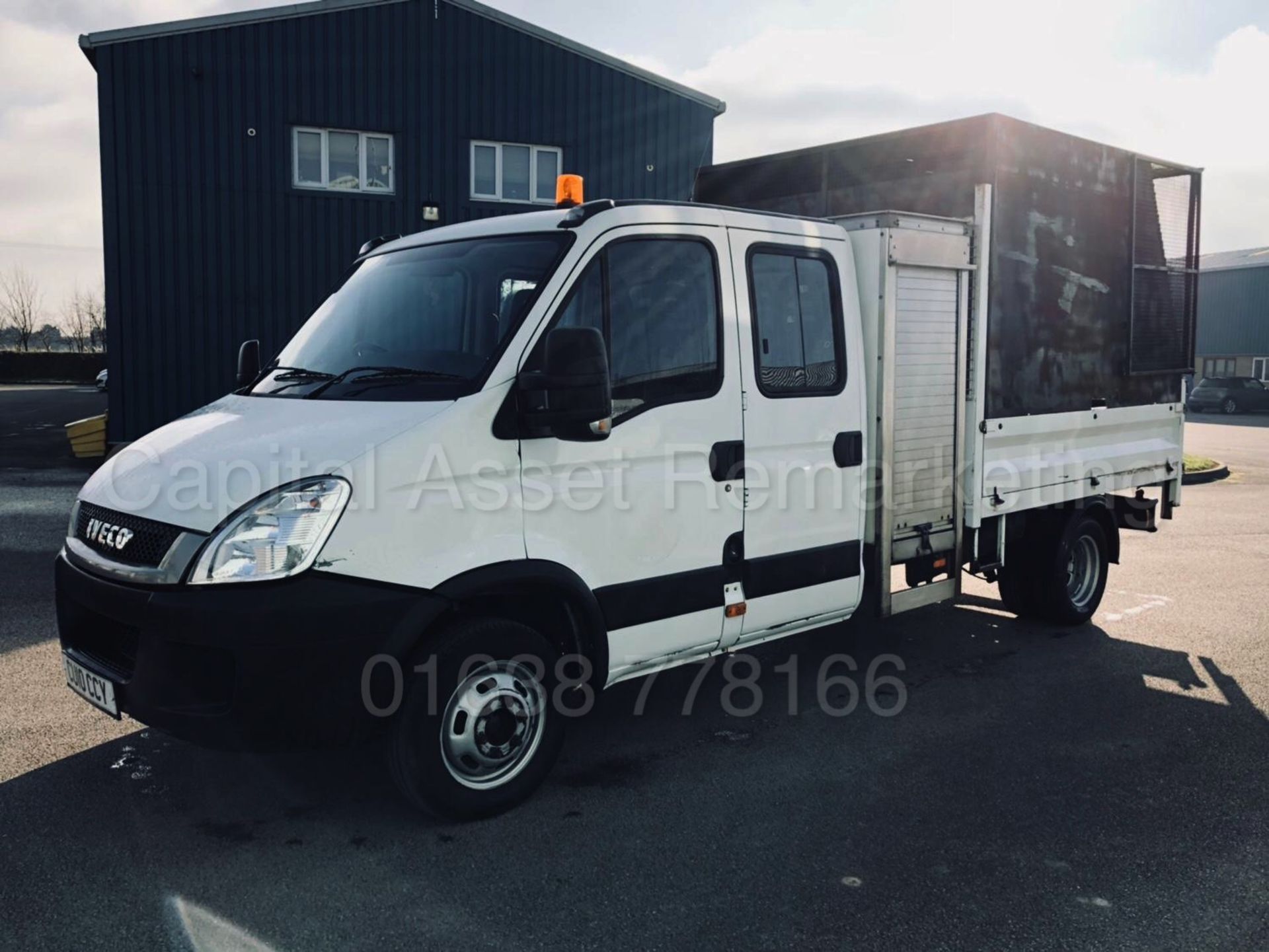 IVECO DAILY 50C15 'LWB - DOUBLE CAB TIPPER' (2010) '3.0 DIESEL - 146 BHP - 6 SPEED' *59K ONLY*