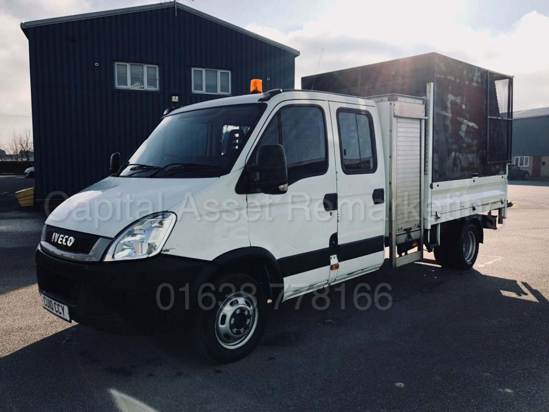 IVECO DAILY 50C15 'LWB - DOUBLE CAB TIPPER' (2010) '3.0 DIESEL - 146 BHP - 6 SPEED' *59K ONLY* - Image 2 of 21