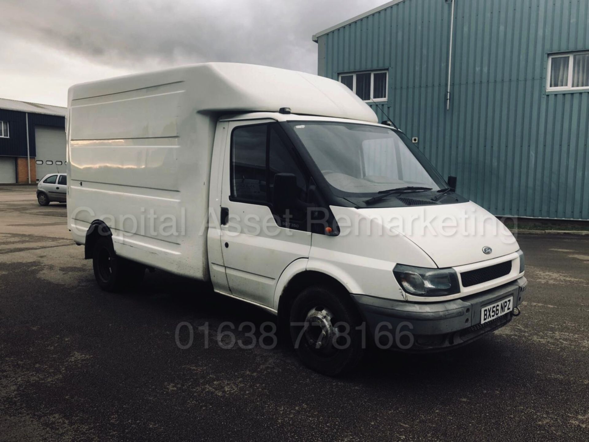 FORD TRANSIT 350 'BOX / LUTON VAN' (2006 - 56 REG) '2.4 TDCI - DIESEL' (1 COMPANY OWNER) *LOW MILES*