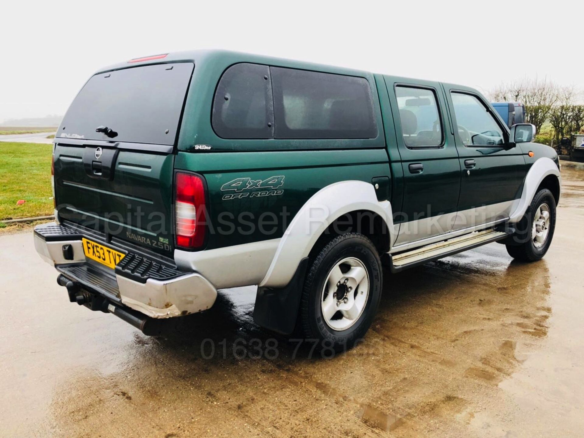 NISSAN NAVARA 4X4 DOUBLE CAB PICK-UP (2004) '2.5 DIESEL - 133 BHP - 5 SPEED' **AIR CON** (NO VAT) - Bild 10 aus 23