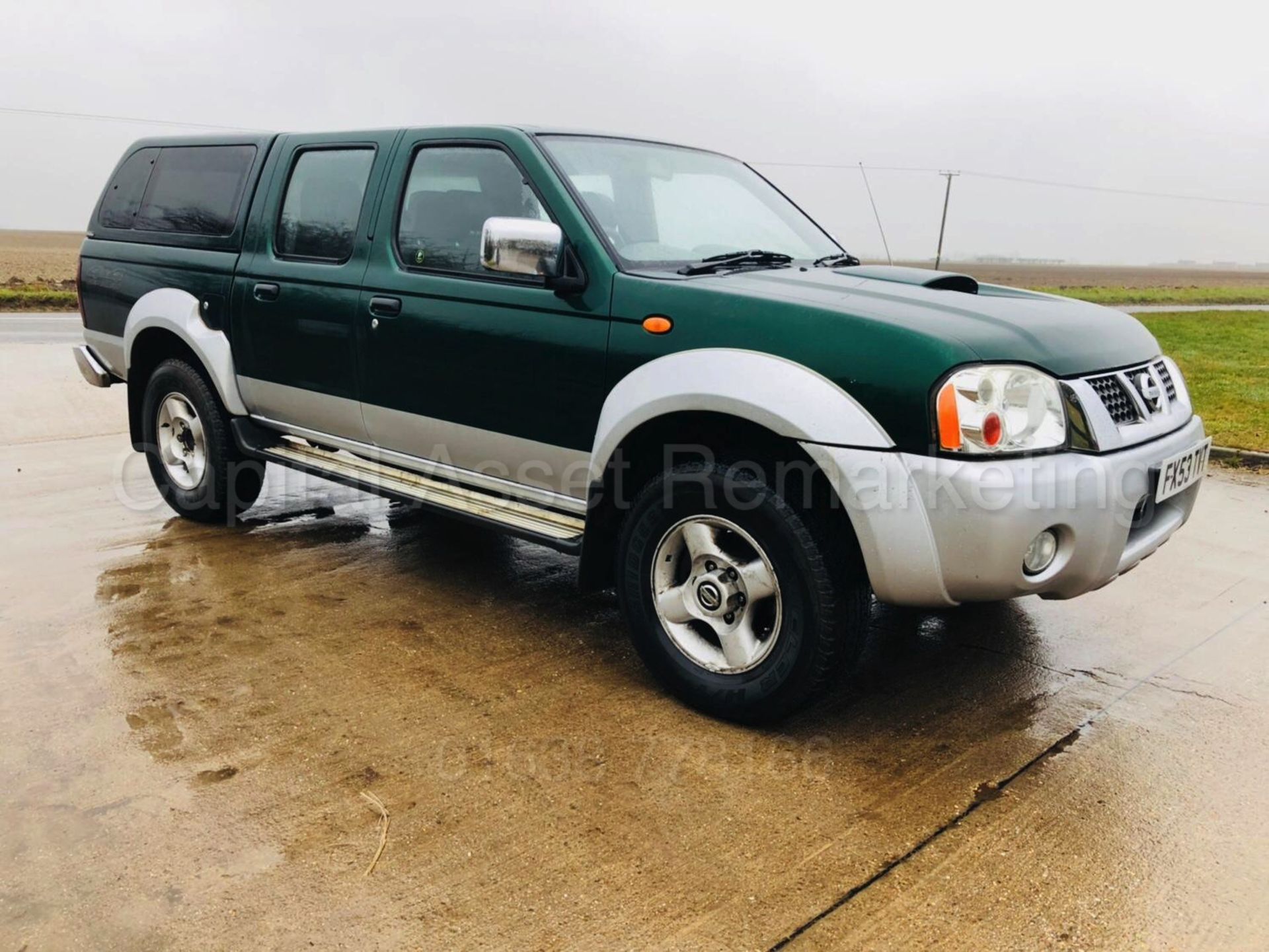 NISSAN NAVARA 4X4 DOUBLE CAB PICK-UP (2004) '2.5 DIESEL - 133 BHP - 5 SPEED' **AIR CON** (NO VAT) - Image 2 of 23