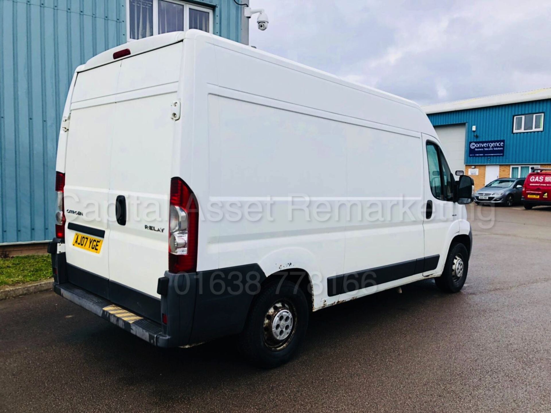 CITROEN RELAY 35 'MWB HI-ROOF' (2007 - 07 REG) '2.2 HDI - 120 BHP - 6 SPEED' **3500 KG - GROSS** - Image 10 of 23