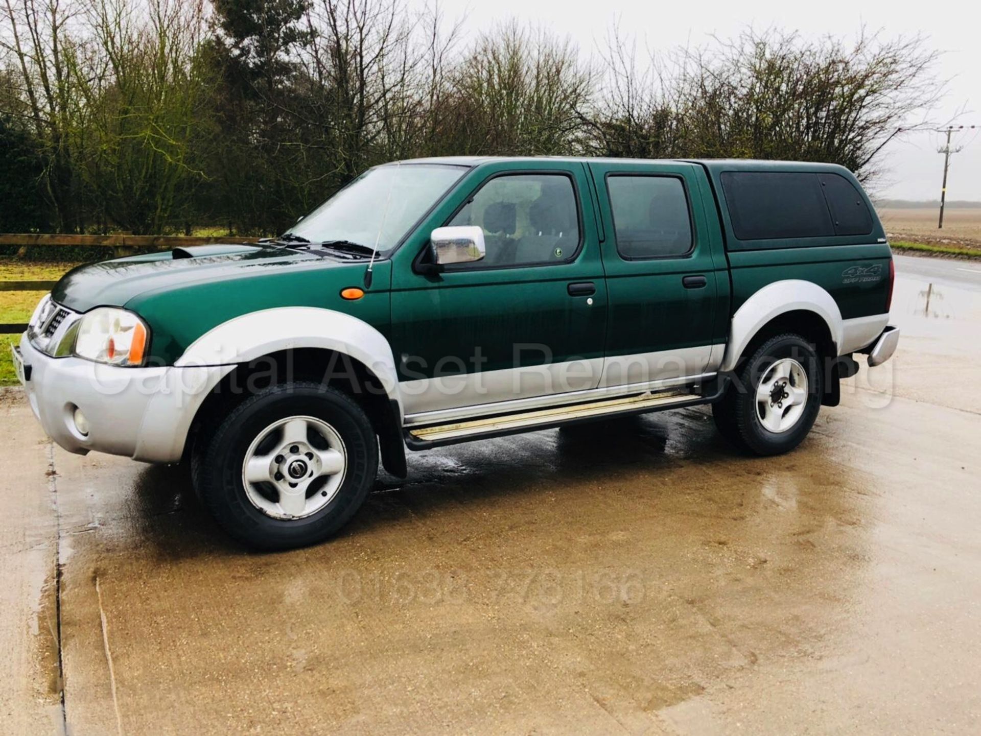 NISSAN NAVARA 4X4 DOUBLE CAB PICK-UP (2004) '2.5 DIESEL - 133 BHP - 5 SPEED' **AIR CON** (NO VAT) - Image 5 of 23