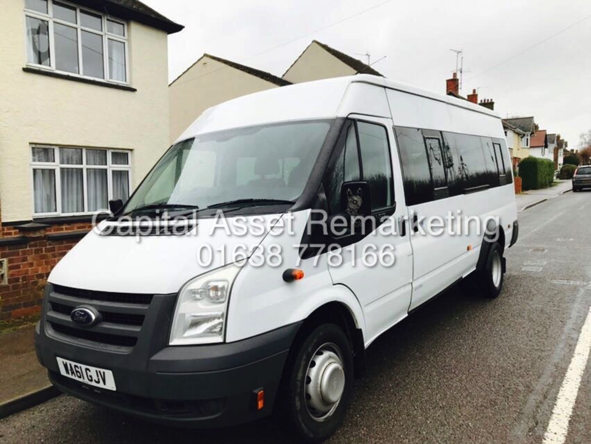 (ON SALE) FORD TRANSIT 2.4TDCI T430 "17 SEATER MINIBUS" XLWB JUMBO -1 OWNER- 35,000 MILES FSH - Bild 3 aus 15