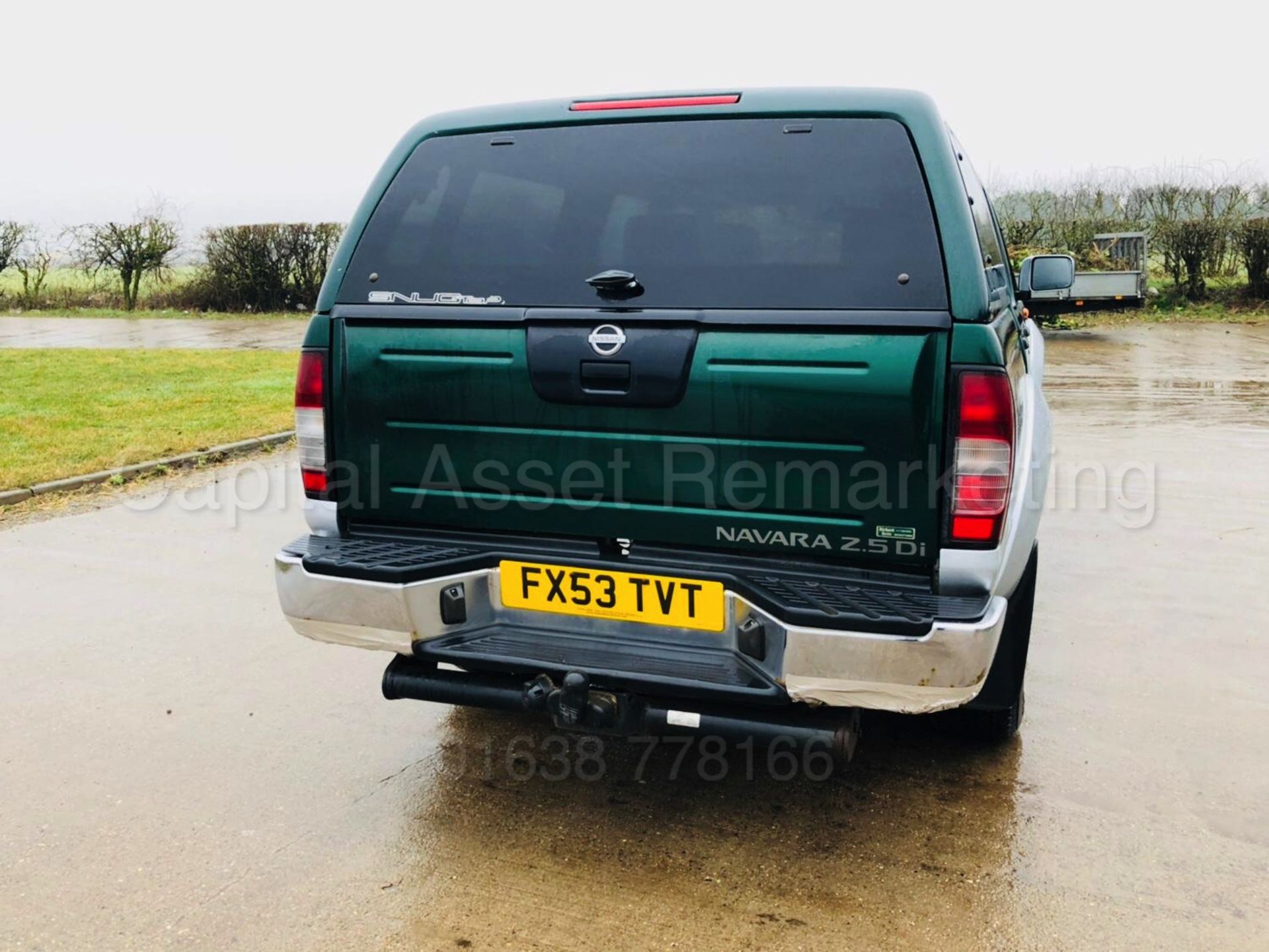 NISSAN NAVARA 4X4 DOUBLE CAB PICK-UP (2004) '2.5 DIESEL - 133 BHP - 5 SPEED' **AIR CON** (NO VAT) - Image 8 of 23