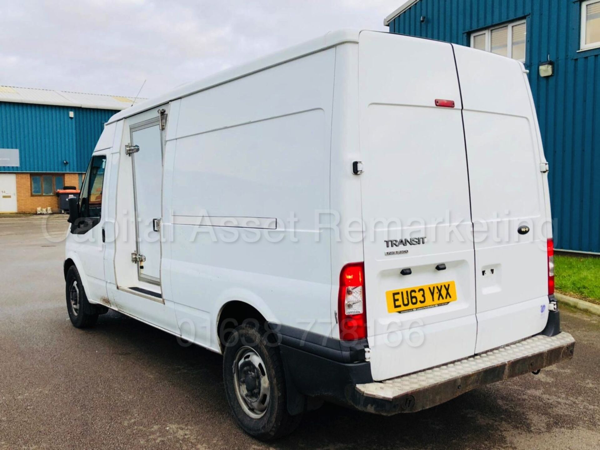 FORD TRANSIT 125 T350 'LWB - FRIDGE / FREEZER VAN' (2014 MODEL) '2.2 TDCI - 125 BHP - 6 SPEED' - Image 4 of 23