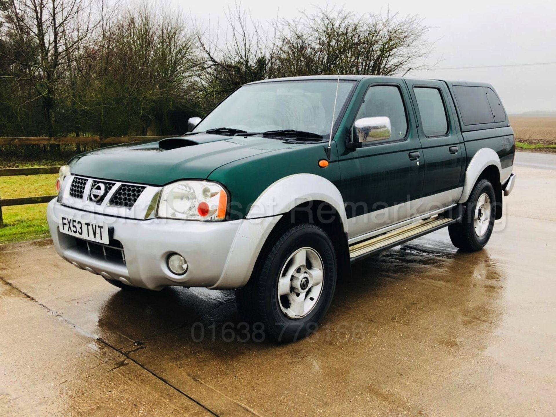 NISSAN NAVARA 4X4 DOUBLE CAB PICK-UP (2004) '2.5 DIESEL - 133 BHP - 5 SPEED' **AIR CON** (NO VAT) - Image 4 of 23