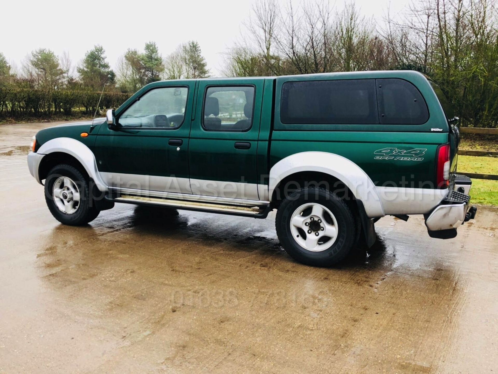 NISSAN NAVARA 4X4 DOUBLE CAB PICK-UP (2004) '2.5 DIESEL - 133 BHP - 5 SPEED' **AIR CON** (NO VAT) - Image 6 of 23