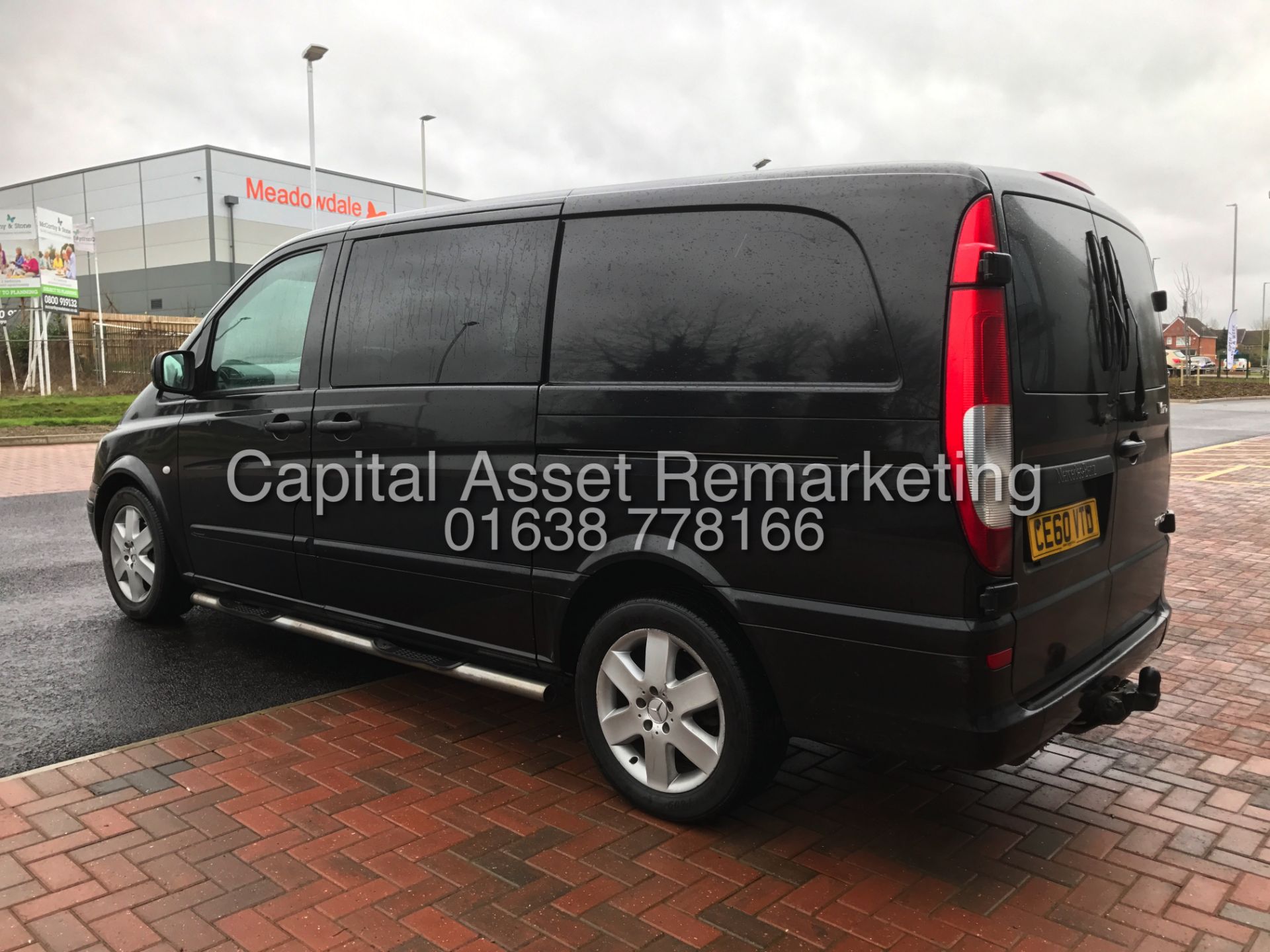 (ON SALE) MERCEDES VITO "SPORTY - 115BHP" LWB (2011 MODEL) 5 SEATER DUELINER -1 OWNER-AIR CON-ALLOYS - Image 7 of 18