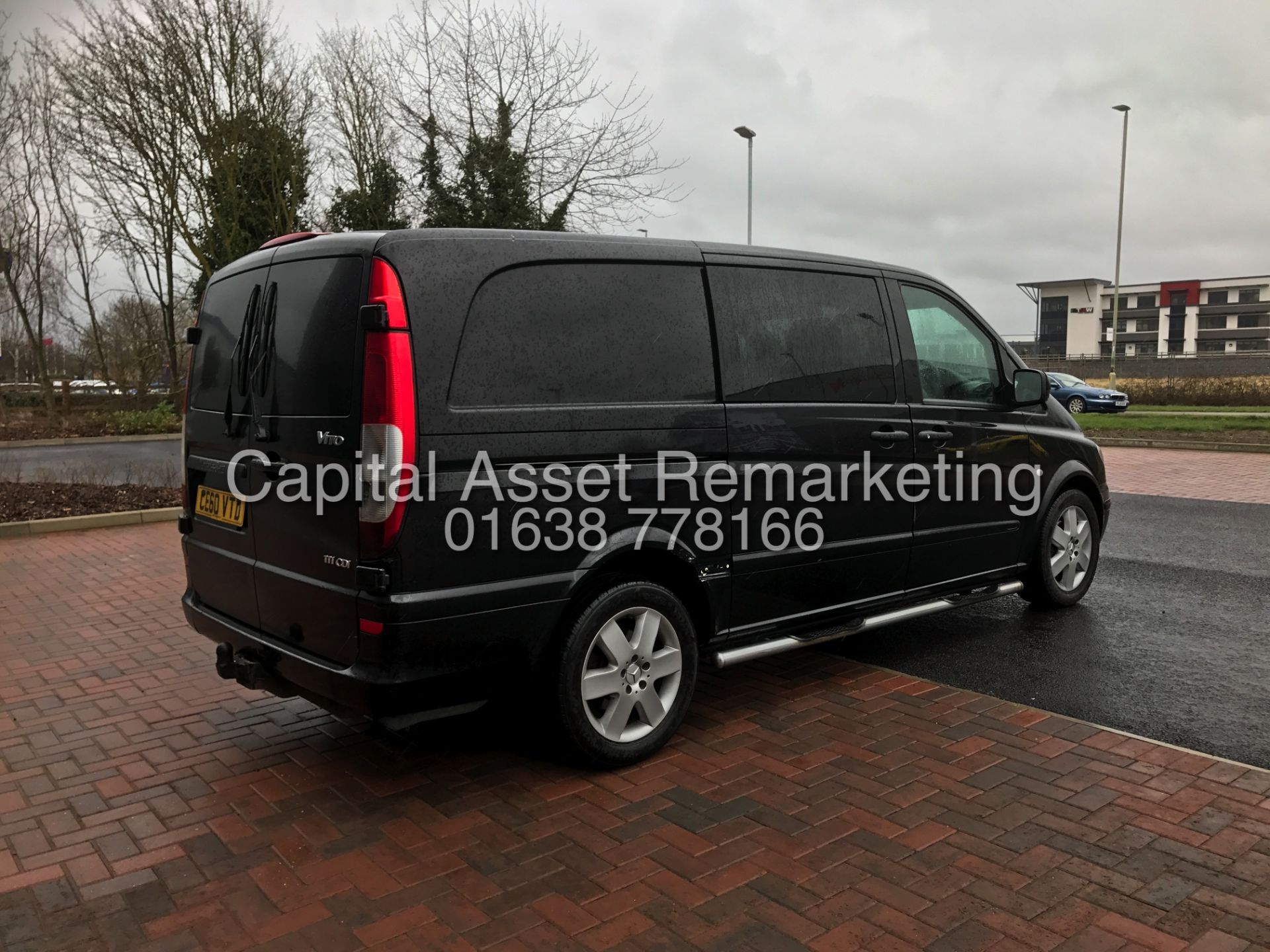 (ON SALE) MERCEDES VITO "SPORTY - 115BHP" LWB (2011 MODEL) 5 SEATER DUELINER -1 OWNER-AIR CON-ALLOYS - Image 9 of 18