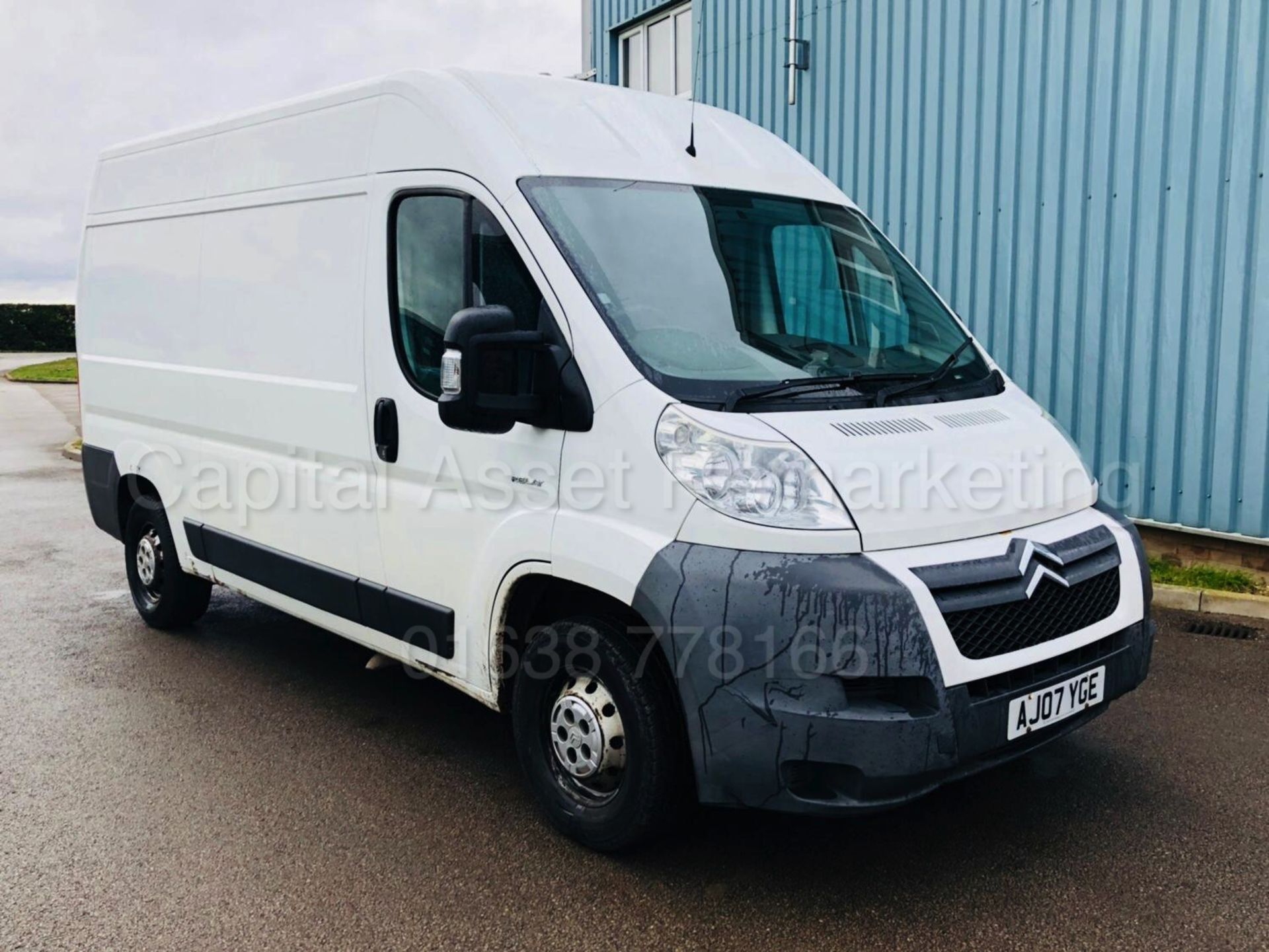 CITROEN RELAY 35 'MWB HI-ROOF' (2007 - 07 REG) '2.2 HDI - 120 BHP - 6 SPEED' **3500 KG - GROSS** - Bild 2 aus 23