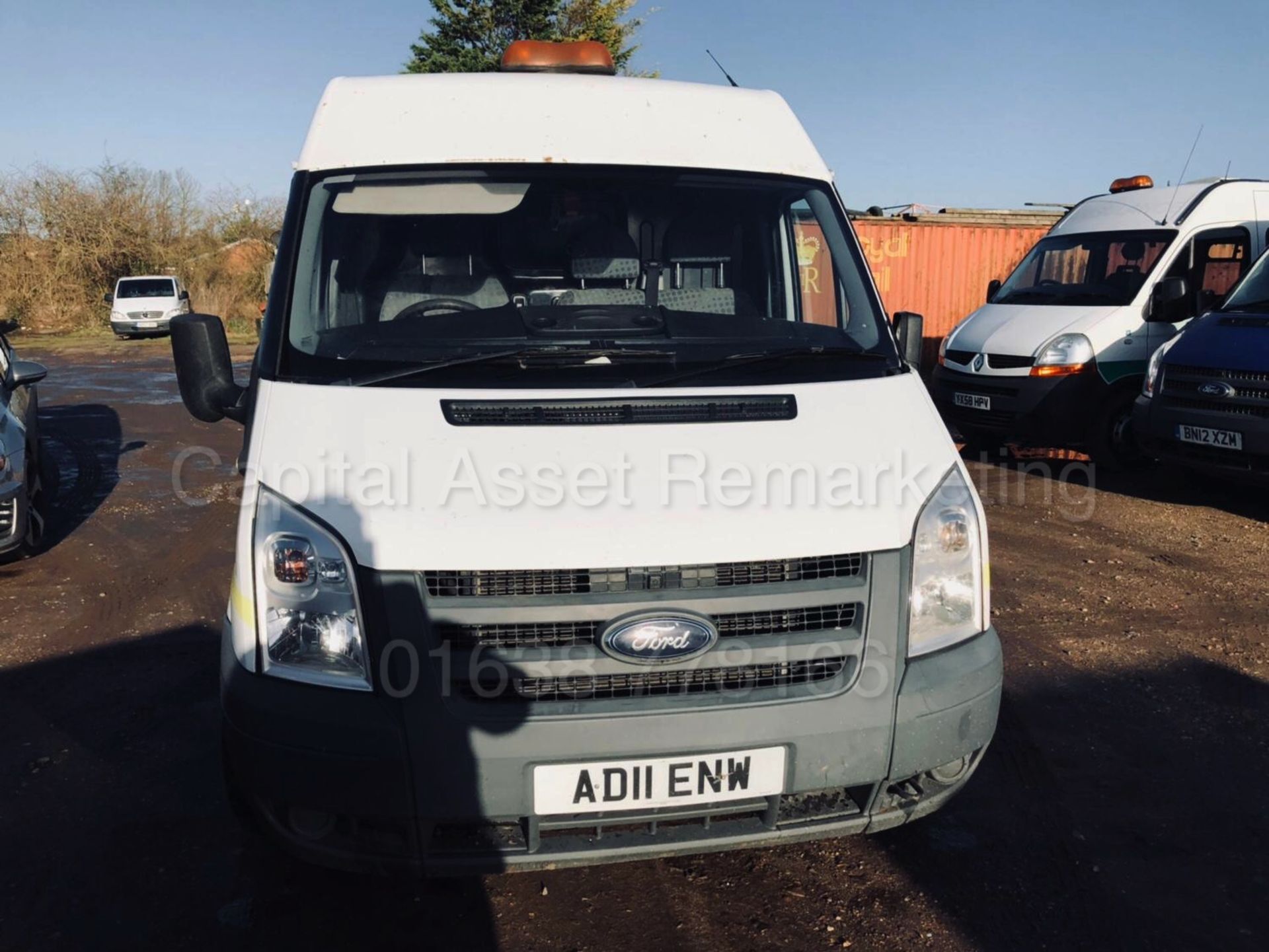 (On Sale) FORD TRANSIT 85 T280 FWD 'SWB - HI ROOF' (2011 - 11 REG) '2.2 TDCI - 85 BHP - 5 SPEED' - Image 3 of 12