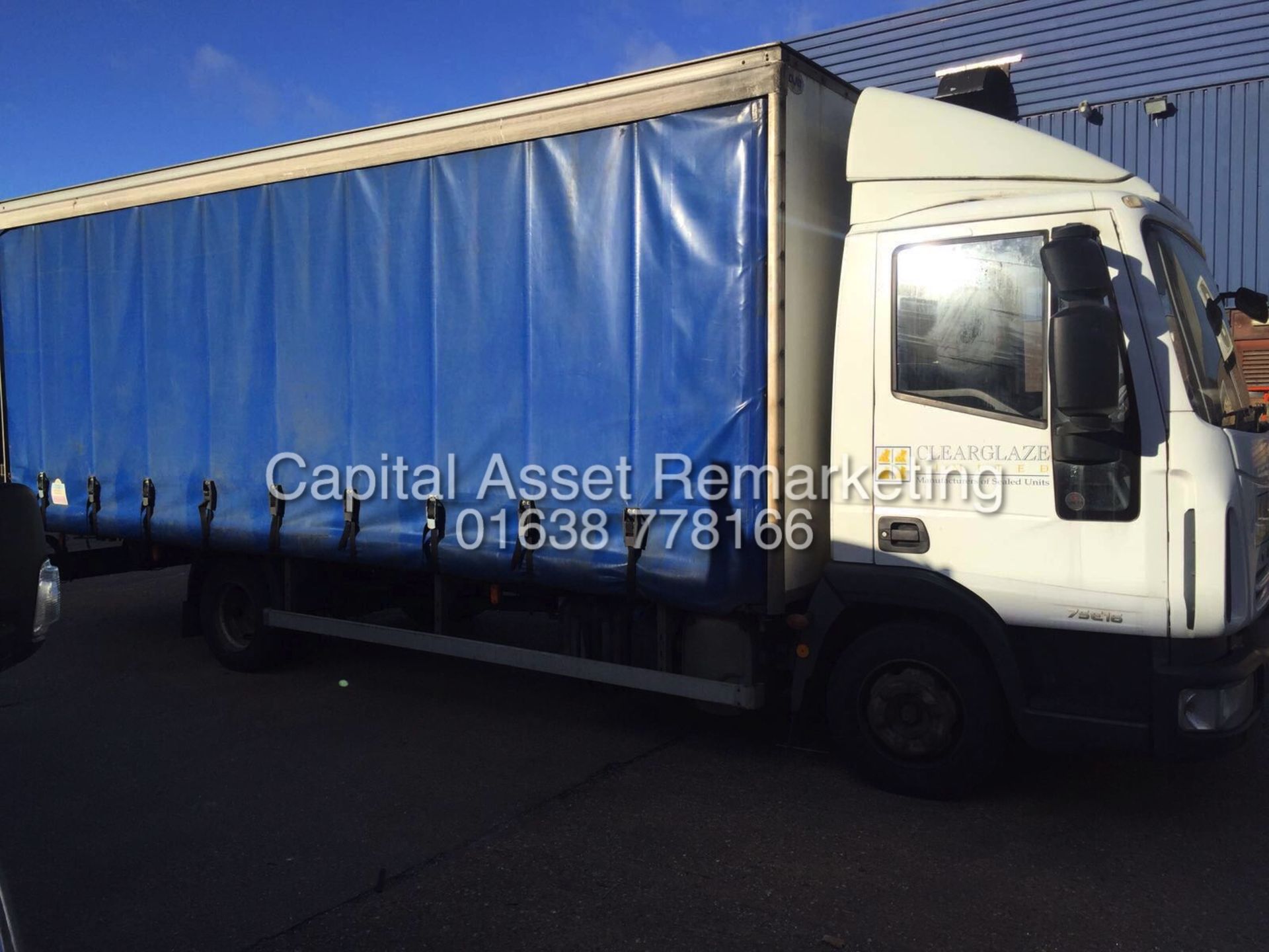 IVECO EUROCARGO 75E16 22FT CURTAINSIDER (08 REG) LEZ COMPLIANT FOR LONDON - MOT MAY 18 - Image 2 of 15