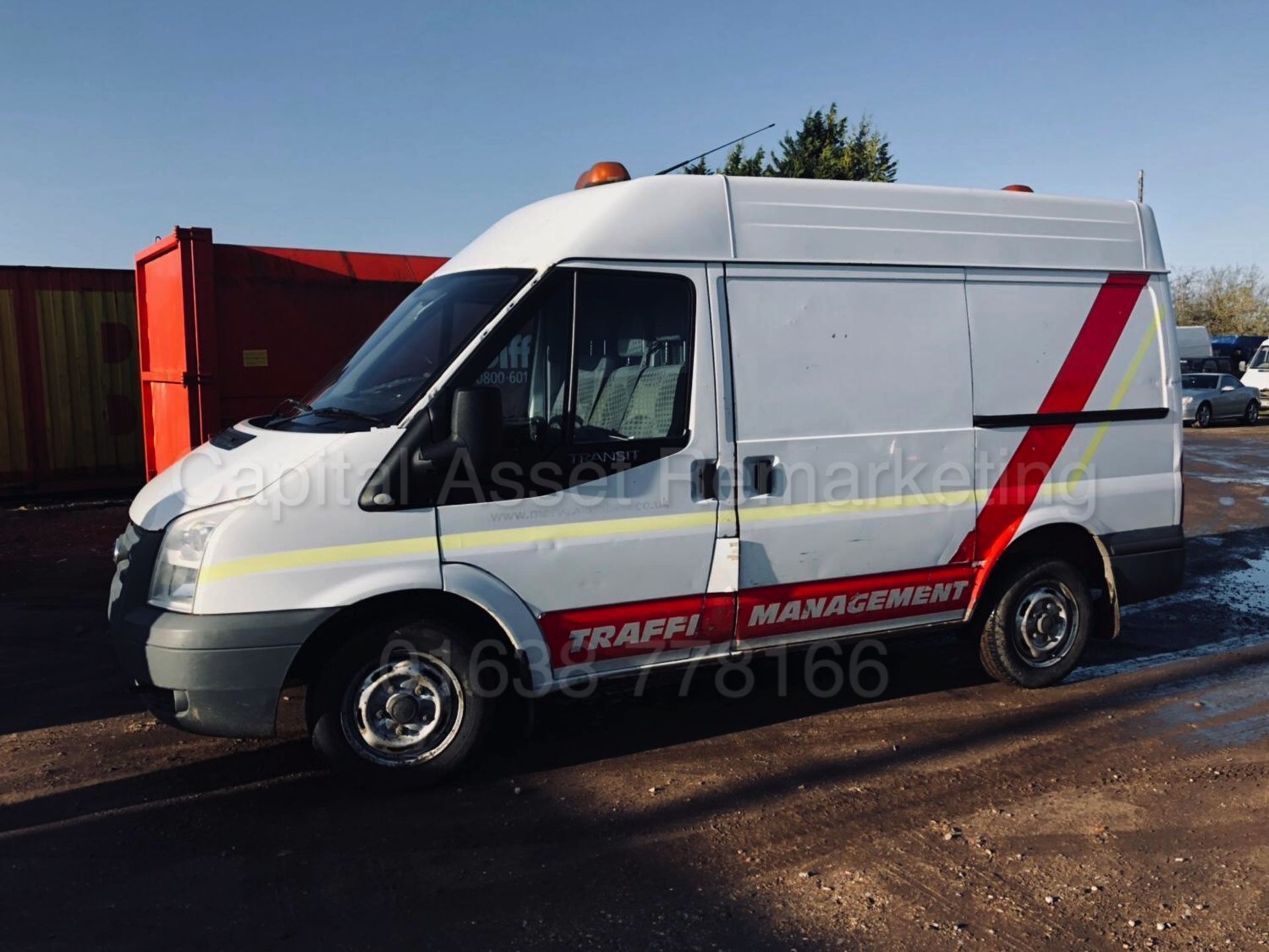 (On Sale) FORD TRANSIT 85 T280 FWD 'SWB - HI ROOF' (2011 - 11 REG) '2.2 TDCI - 85 BHP - 5 SPEED' - Image 5 of 12