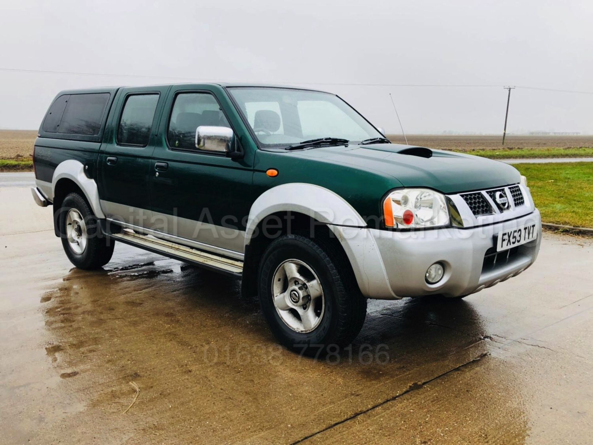 NISSAN NAVARA 4X4 DOUBLE CAB PICK-UP (2004) '2.5 DIESEL - 133 BHP - 5 SPEED' **AIR CON** (NO VAT)