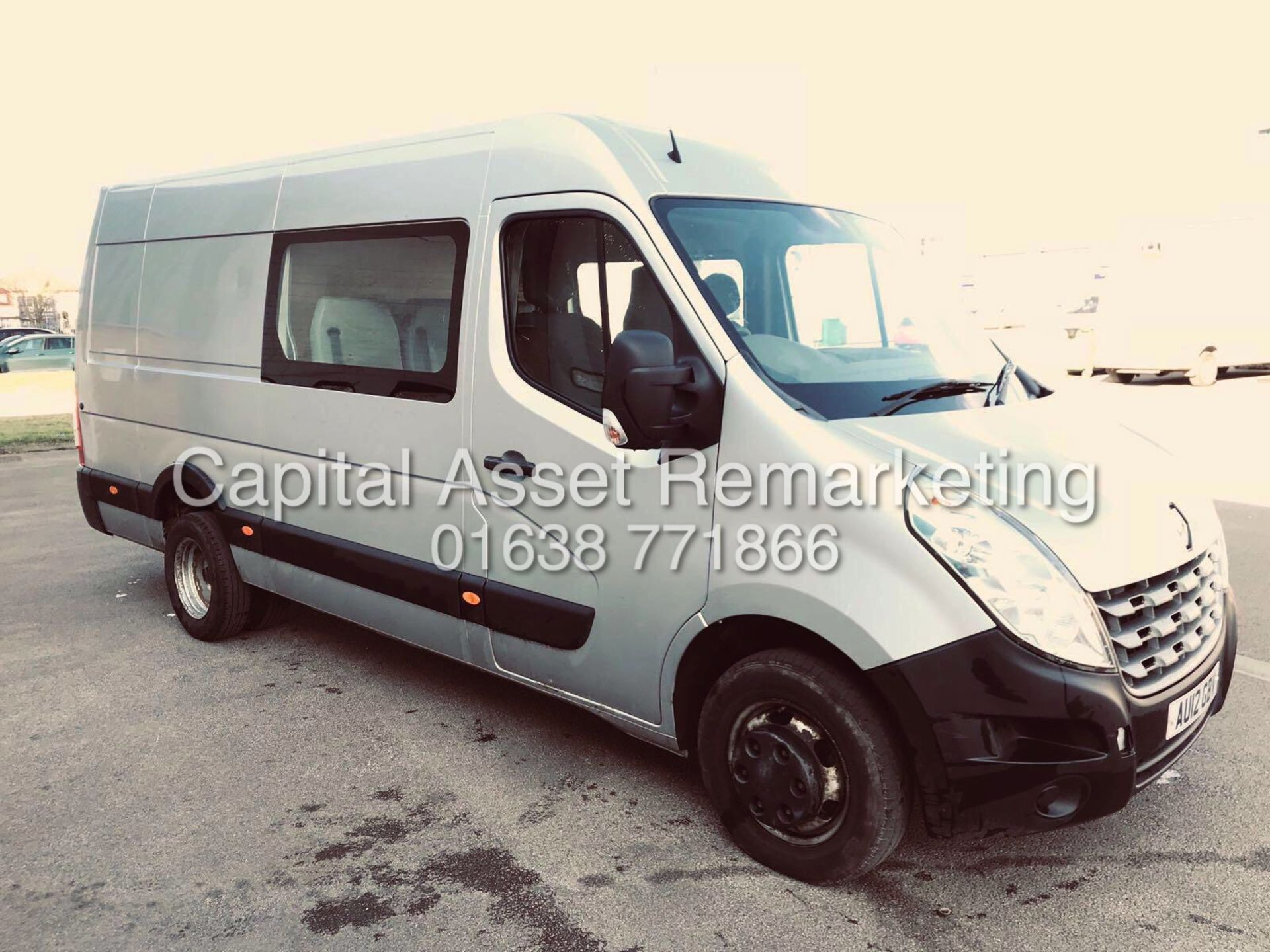 (ON SALE) RENAULT MASTER 2.3DCI MML45 LWB 6 SEATER DUELINER -12 REG- 1 OWNER-LOW MILES **AIR CON**