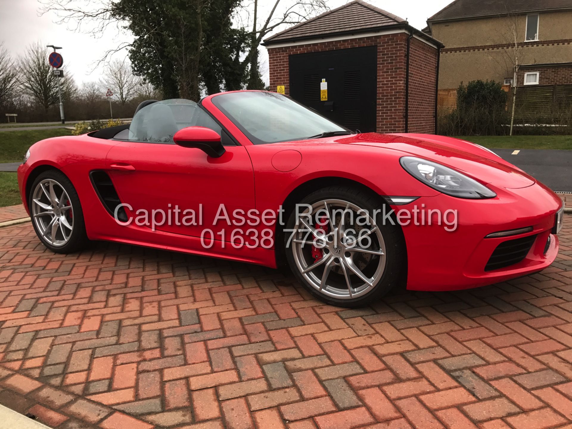 (ON SALE) PORSCHE BOXSTER S (718)CONVERTIBLE (17REG) NEW SHAPE-350 BHP-PDK AUTO' (1 OWNER-LOW MILES)