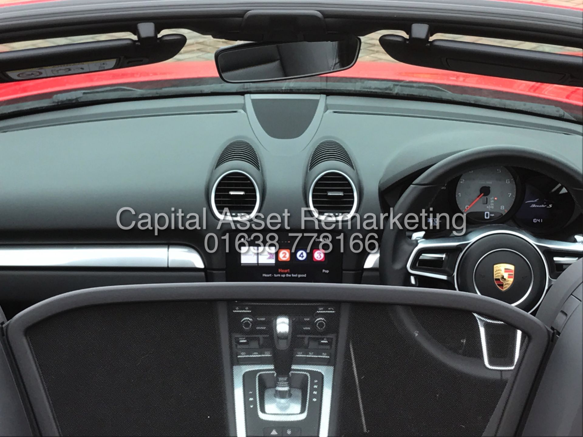 (ON SALE) PORSCHE BOXSTER S (718)CONVERTIBLE (17REG) NEW SHAPE-350 BHP-PDK AUTO' (1 OWNER-LOW MILES) - Image 26 of 34