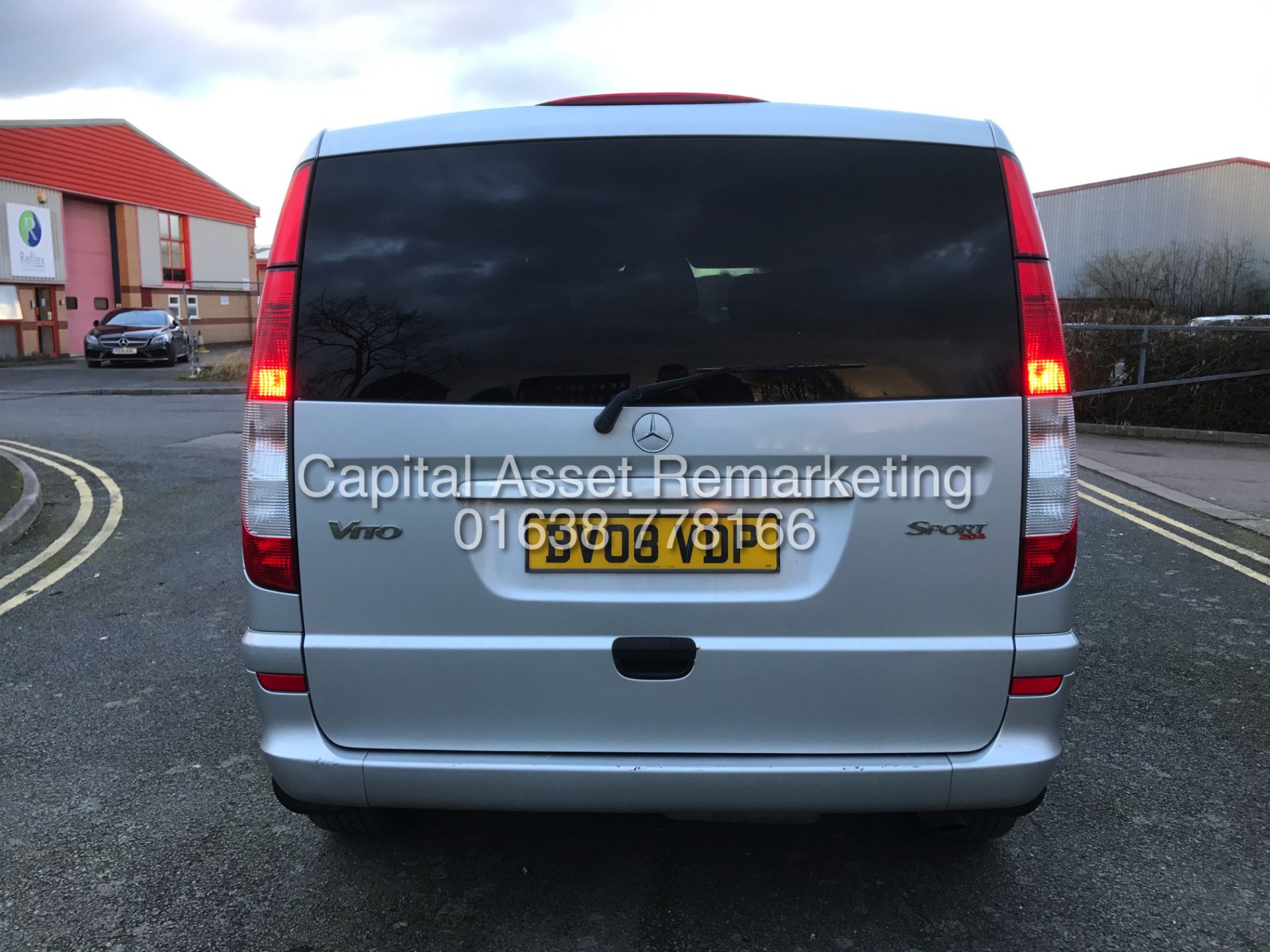 (ON SALE) MERCEDES VITO 3.0V6 "120CDI SPORT" AUTO (08 REG) 6 SEATER - 1 OWNER - AIR CON - CRUISE - Image 7 of 20