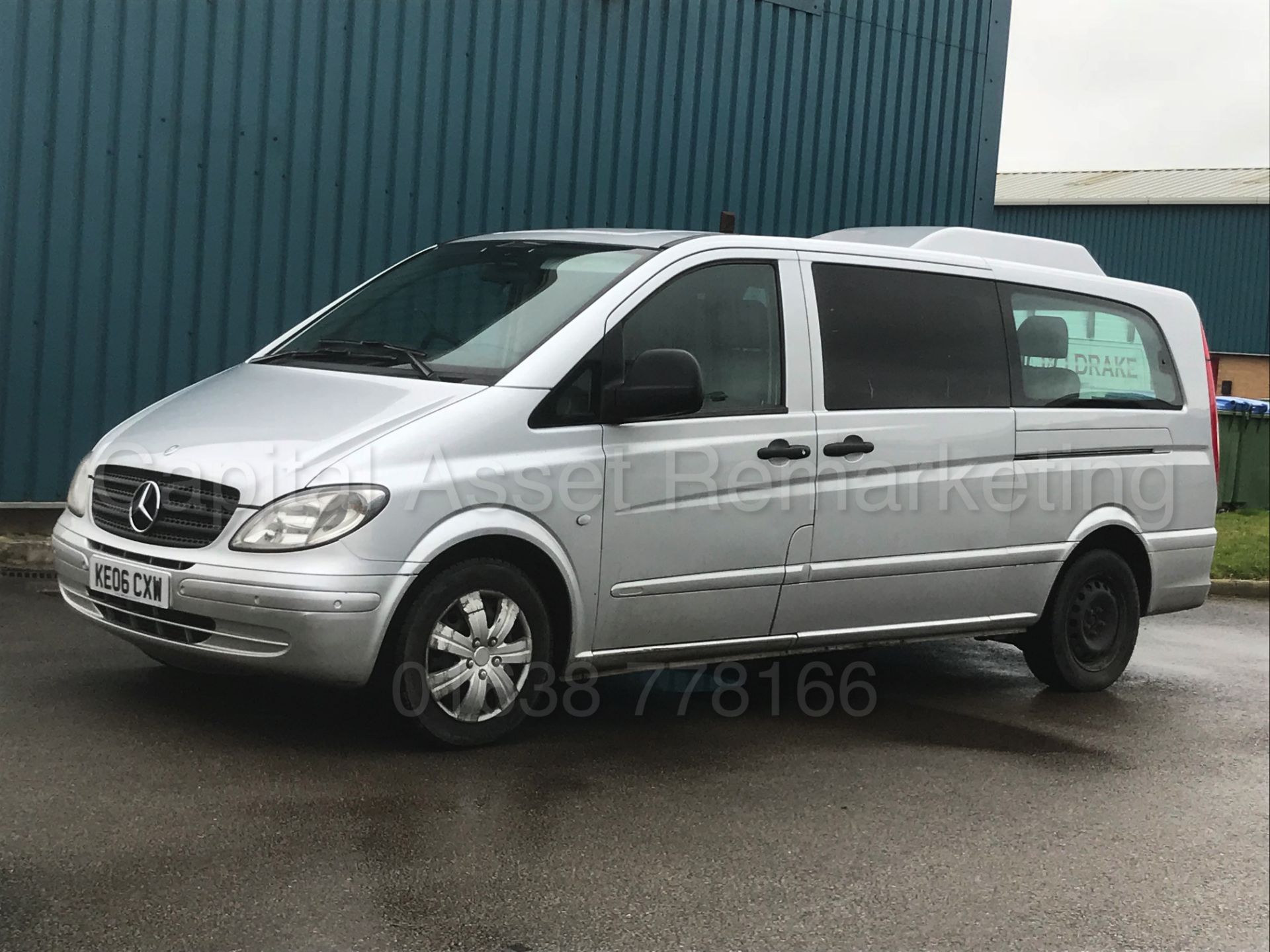 (ON SALE) MERCEDES VITO 111 CDI 'XLWB -9 SEATER MINI-BUS' (2006) 'AUTO' *AIR CON - LEATHER* (NO VAT) - Image 6 of 29