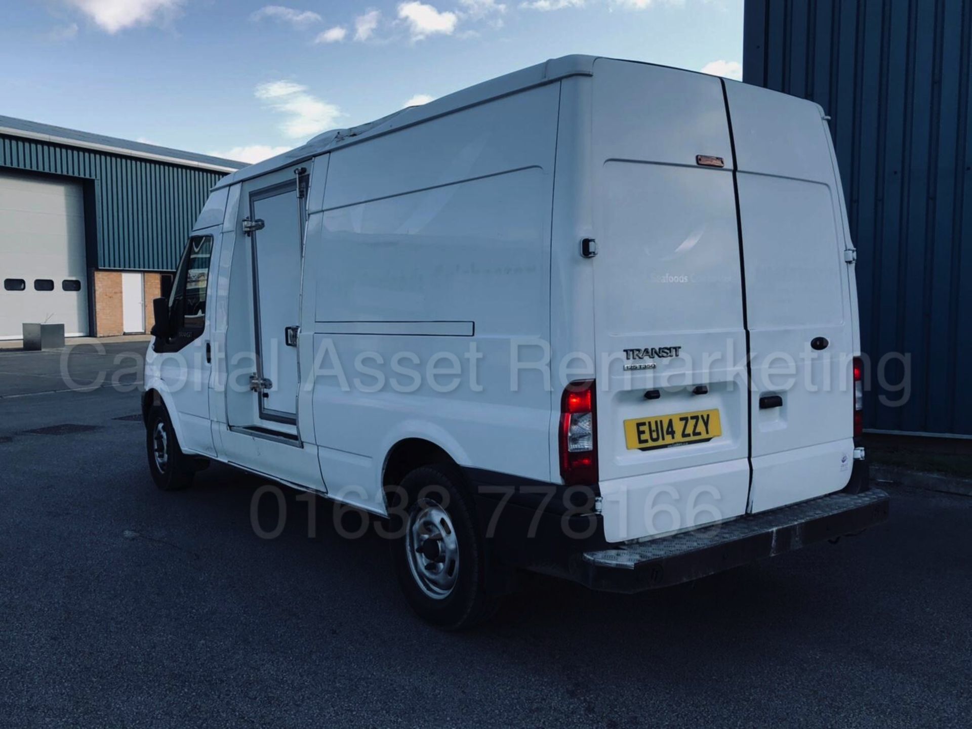 FORD TRANSIT 125 T350 'LWB - FRIDGE / FREEZER VAN' (2014 - 14 REG) '2.2 TDCI - 125 BHP - 6 SPEED' - Image 3 of 30