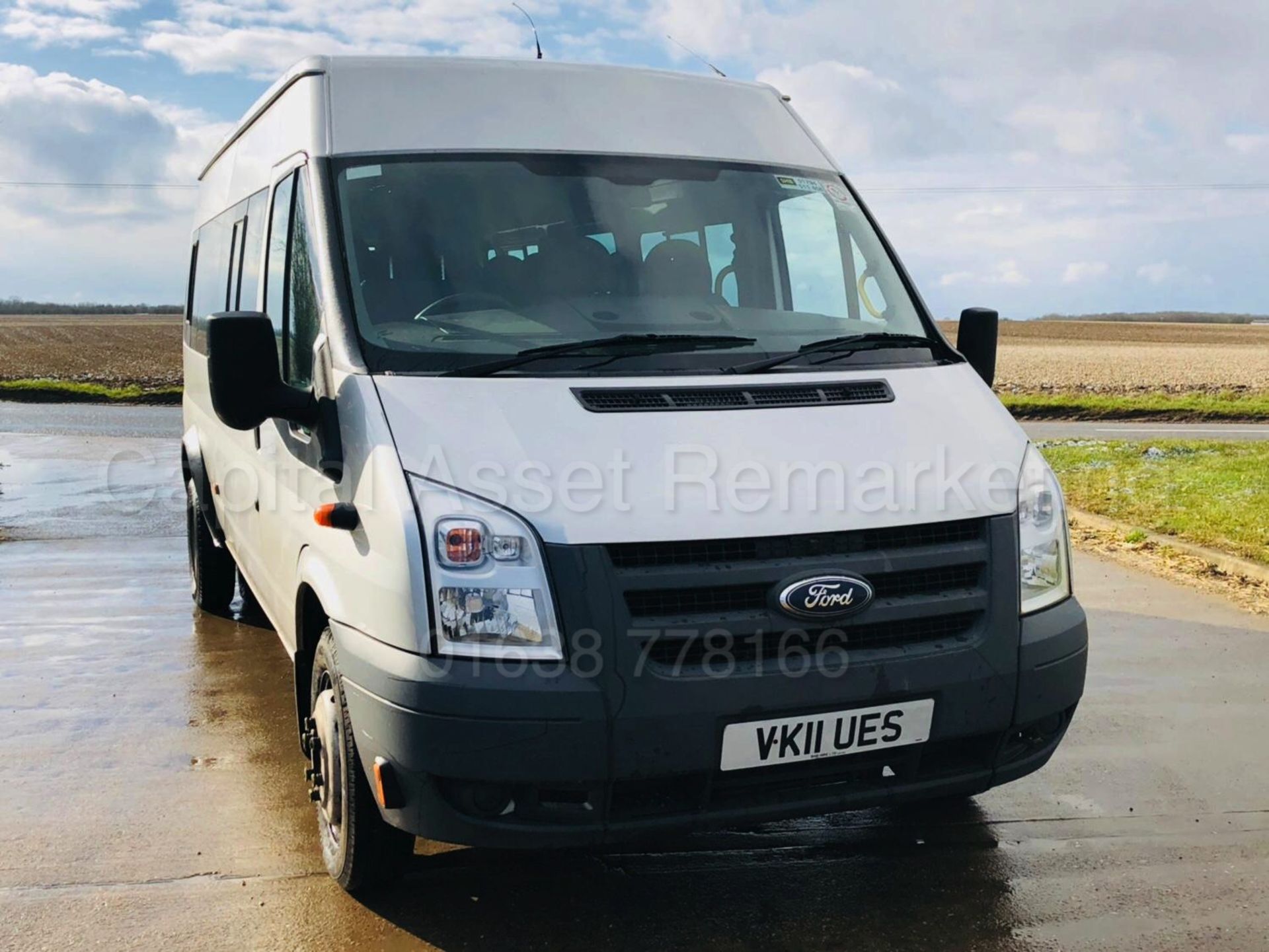 FORD TRANSIT 115 T430 'XLWB - 17 SEATER MINI-BUS' (2011) '2.4 TDCI - 115 BHP - 6 SPEED' *LOW MILES* - Image 2 of 26