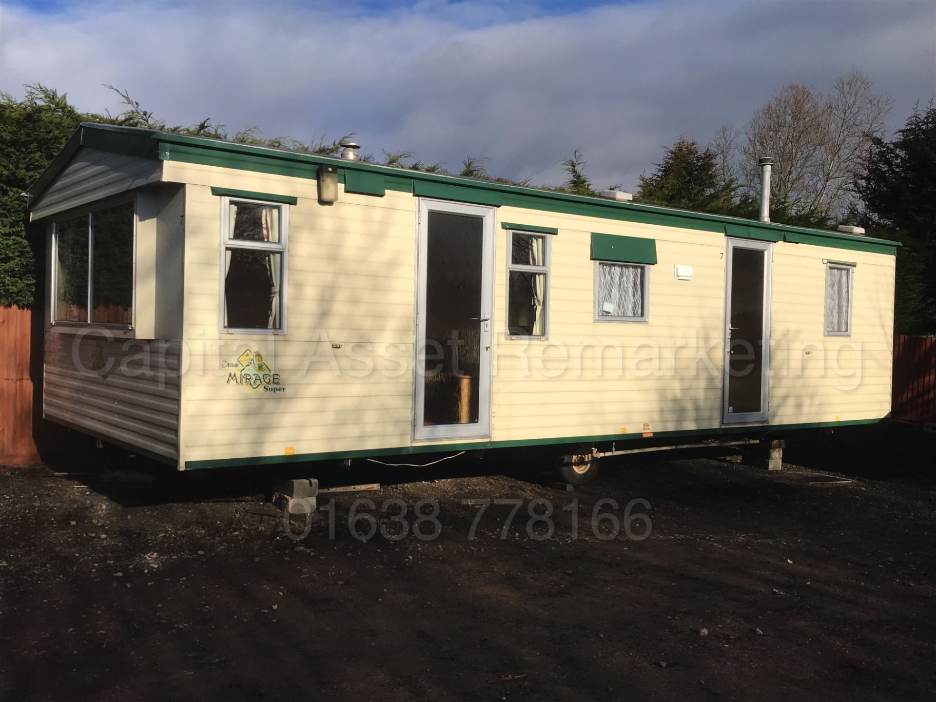 ATLAS MIRAGE 28X12 STATIC MOBILE HOME - 2 BEDROOM - GREAT SPEC - PITCHED ROOF - NO VAT TO PAY!!! - Image 2 of 24