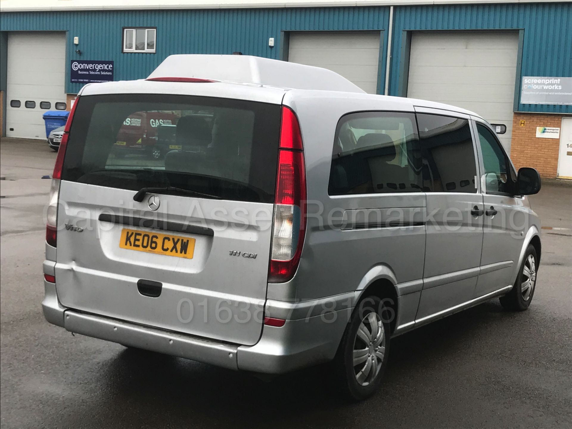 (ON SALE) MERCEDES VITO 111 CDI 'XLWB -9 SEATER MINI-BUS' (2006) 'AUTO' *AIR CON - LEATHER* (NO VAT) - Image 9 of 29