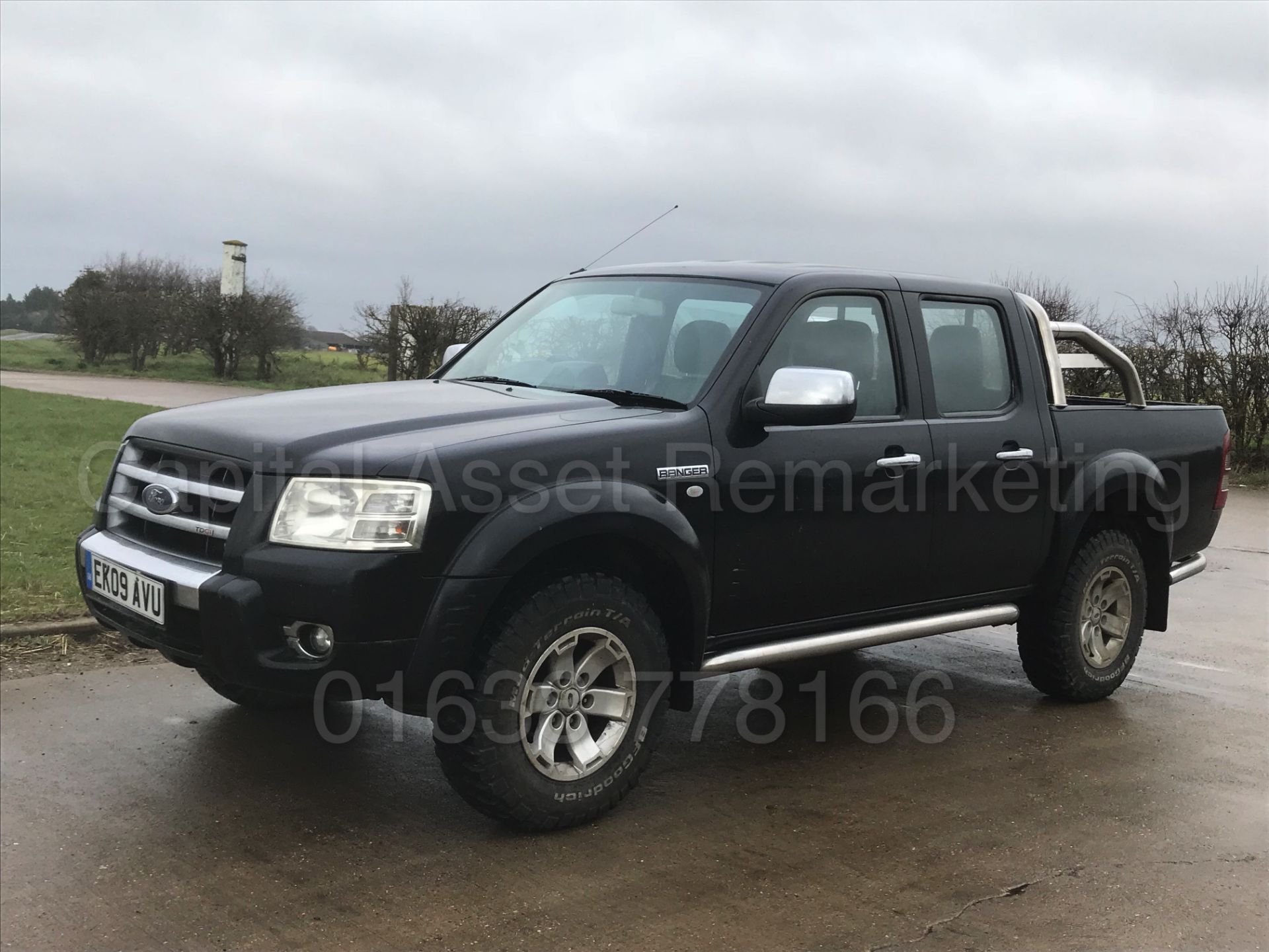 FORD RANGER 'THUNDER' DOUBLE CAB PICK-UP (2009 ) '2.5 TDCI - 143 BHP' *LEATHER - AIR CON* (NO VAT)