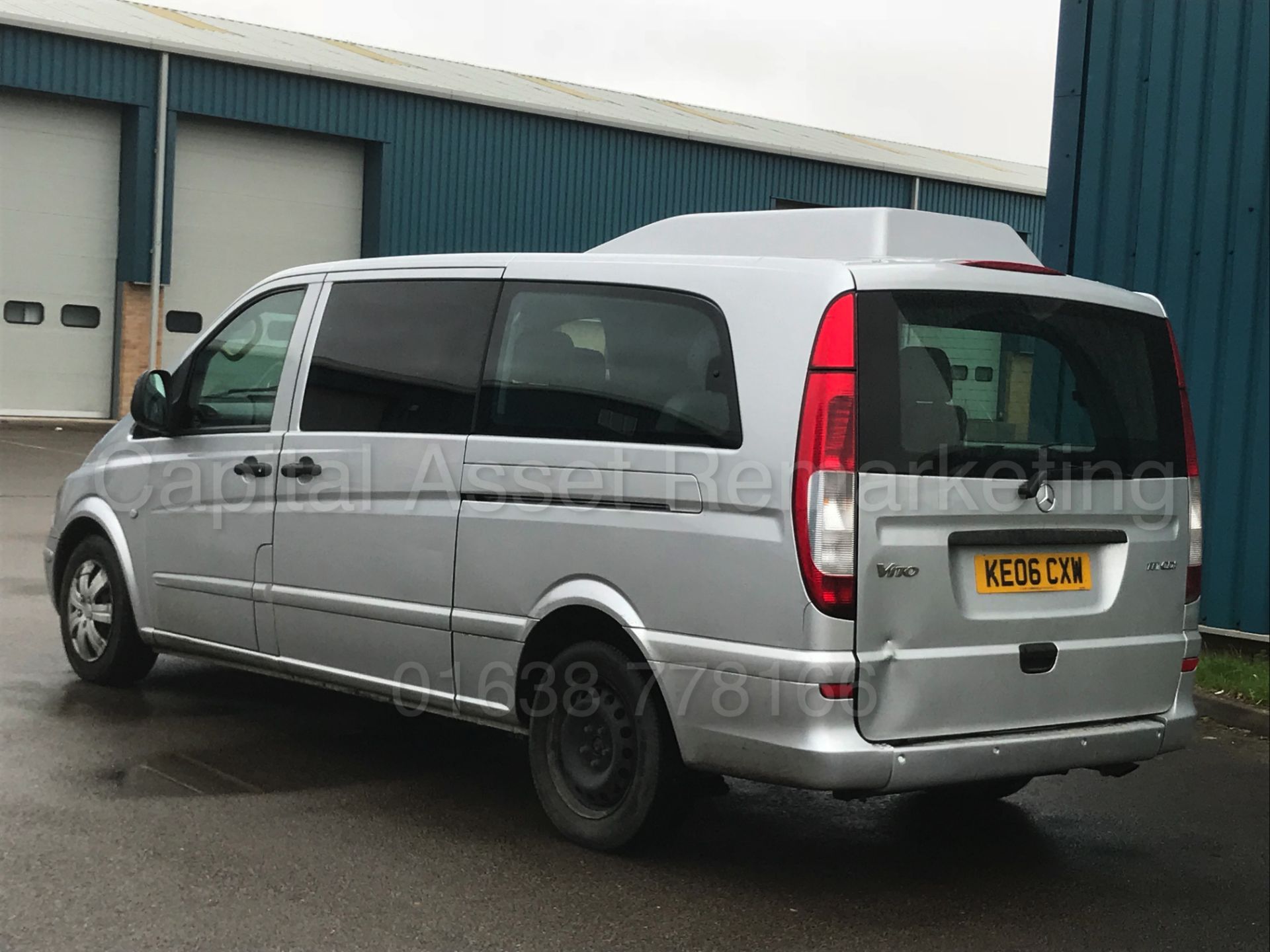 (ON SALE) MERCEDES VITO 111 CDI 'XLWB -9 SEATER MINI-BUS' (2006) 'AUTO' *AIR CON - LEATHER* (NO VAT) - Image 7 of 29