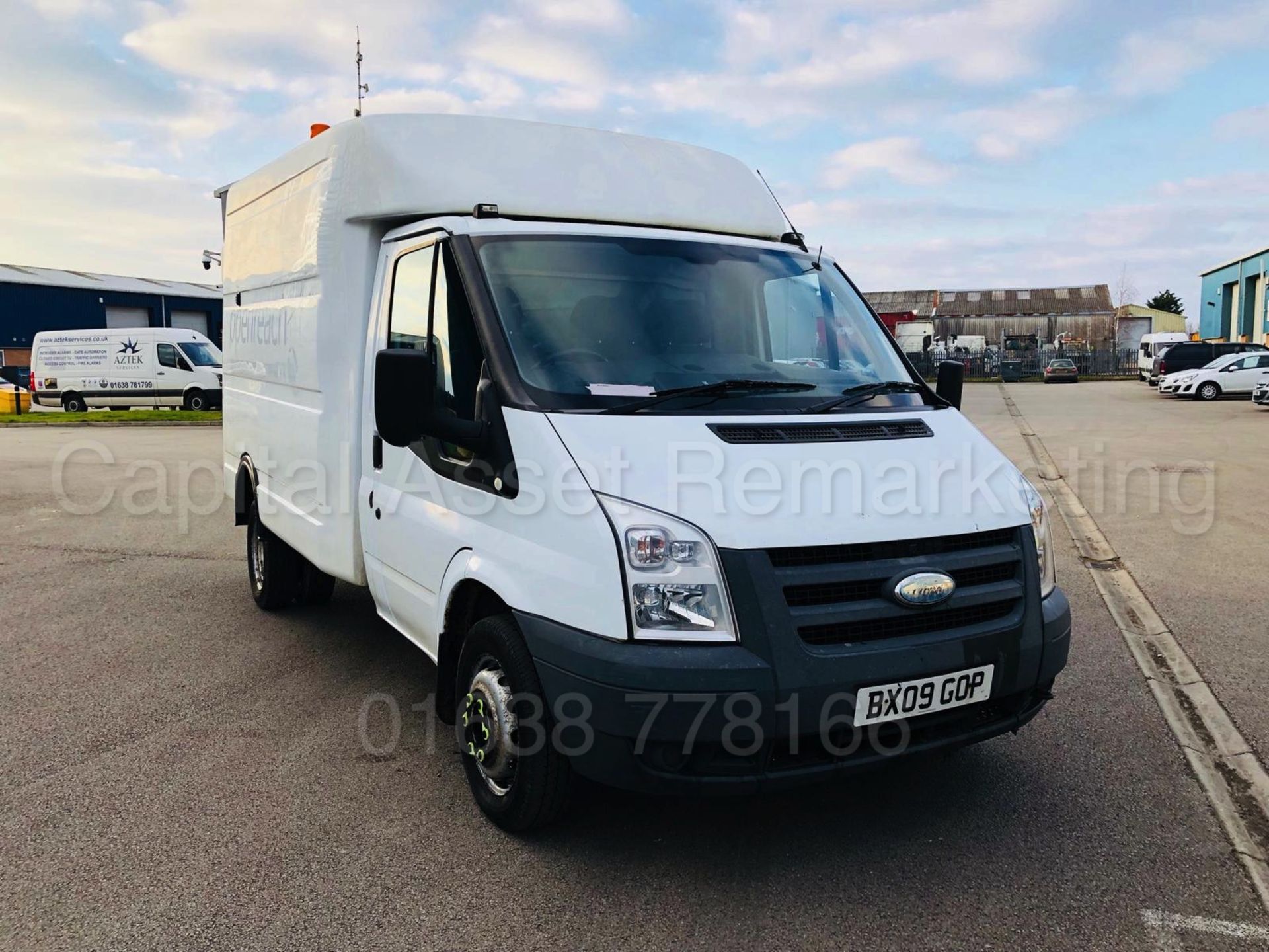 FORD TRANSIT 100 350 'BOX / LUTON VAN' (2009 - 09 REG) '2.4 TDCI - 100 BHP' (1 COMPANY OWNER) - Image 3 of 29