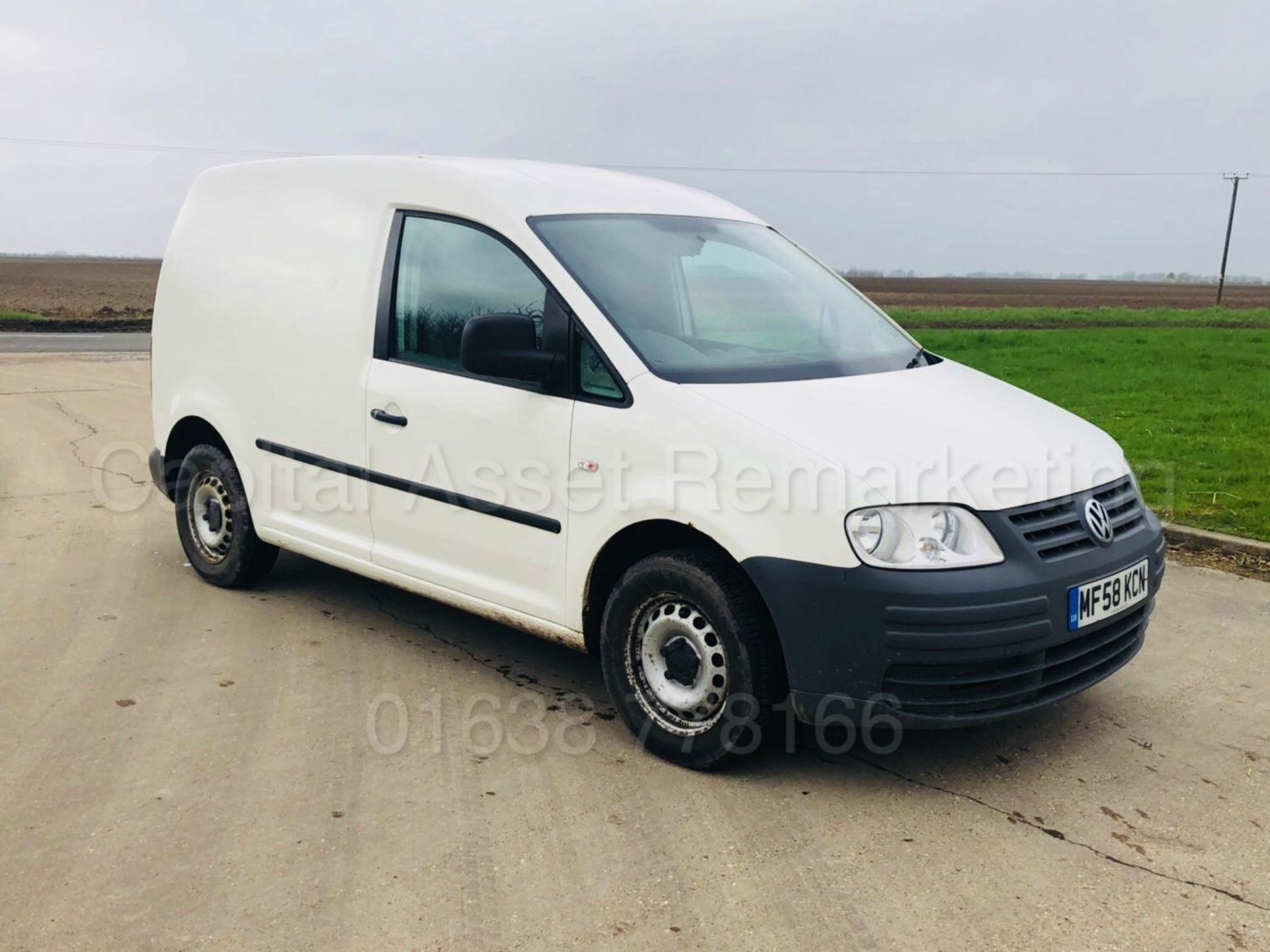 VOLKSWAGEN CADDY 'LCV - PANEL VAN' (2008 - 58 REG) '2.0 DIESEL - 5 SPEED' (NO VAT - SAVE 20%)