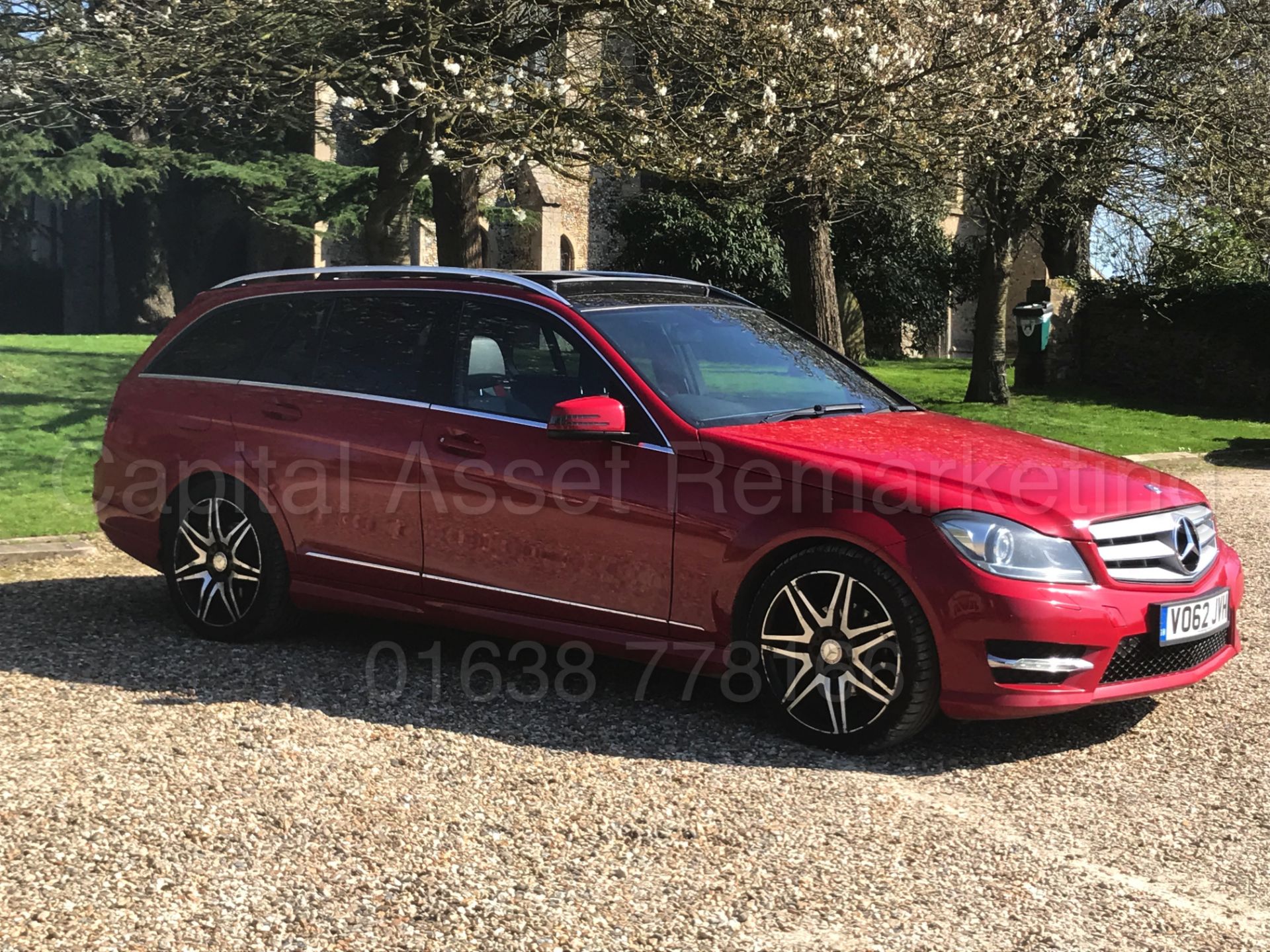 MERCEDES-BENZ C220 CDI *AMG SPORT PLUS* 'ESTATE CAR' (2013 MODEL) '7G TRONIC - SAT NAV - PAN ROOF'