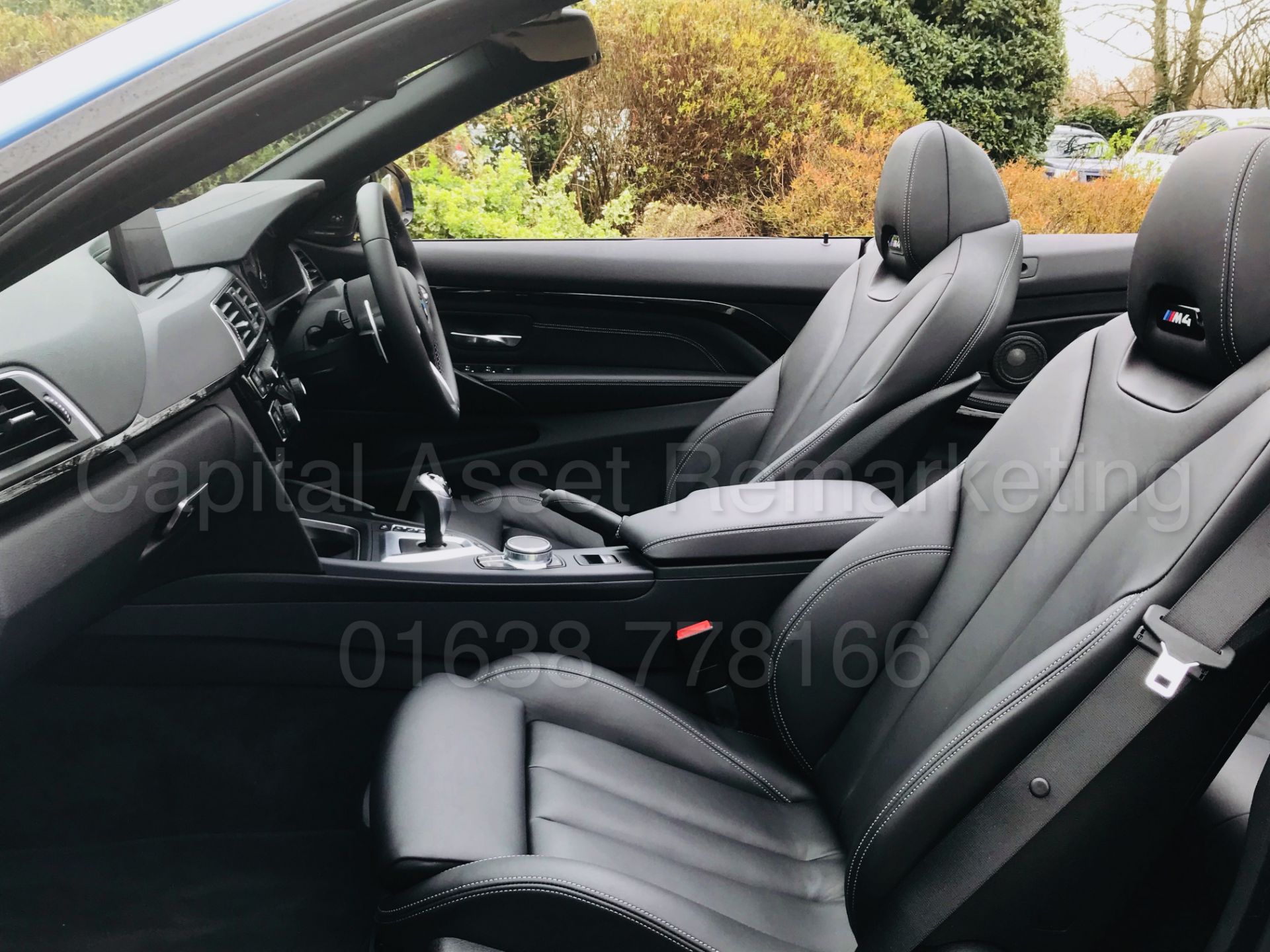 BMW M4 CONVERTIBLE *COMPETITION PACKAGE* (67 REG) 'M DCT AUTO - LEATHER - SAT NAV' **FULLY LOADED** - Image 39 of 68