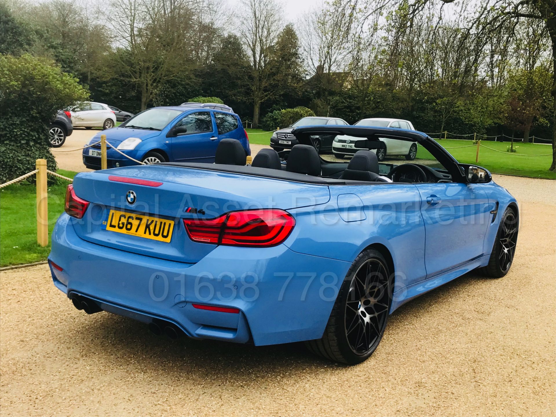 BMW M4 CONVERTIBLE *COMPETITION PACKAGE* (67 REG) 'M DCT AUTO - LEATHER - SAT NAV' **FULLY LOADED** - Bild 23 aus 68