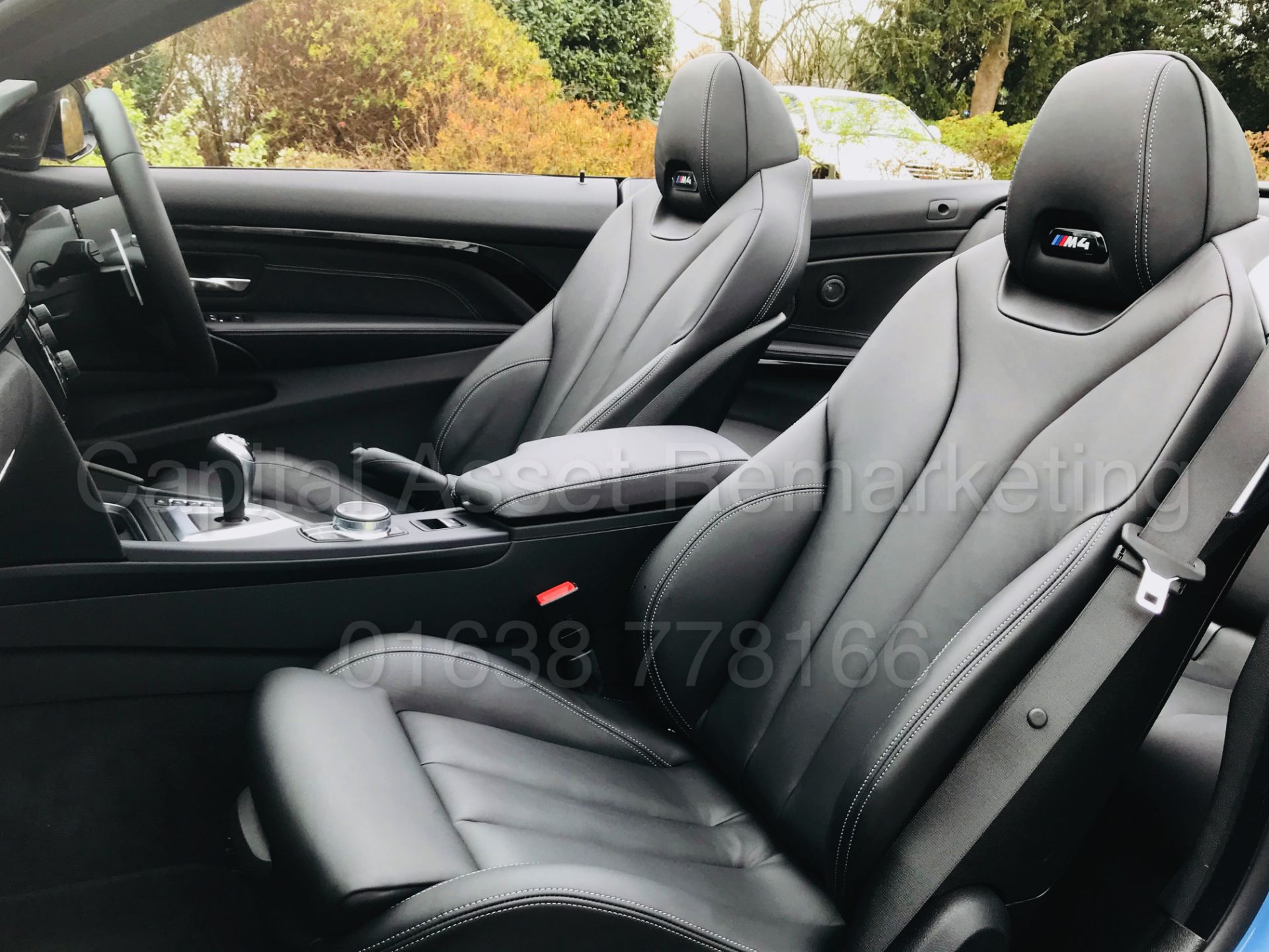 BMW M4 CONVERTIBLE *COMPETITION PACKAGE* (67 REG) 'M DCT AUTO - LEATHER - SAT NAV' **FULLY LOADED** - Image 40 of 68