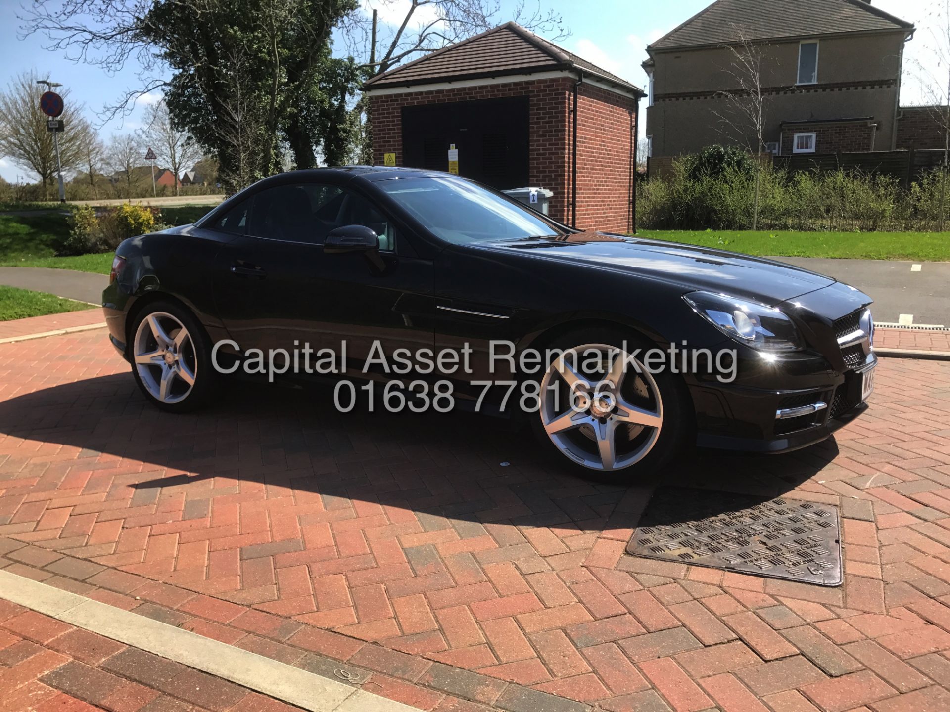 (ON SALE) MERCEDES SLK 250CDI "AMG SPORT" ROADSTER (2015 MODEL) SAT NAV-LEATHER *READY FOR SUMMER* - Image 2 of 27