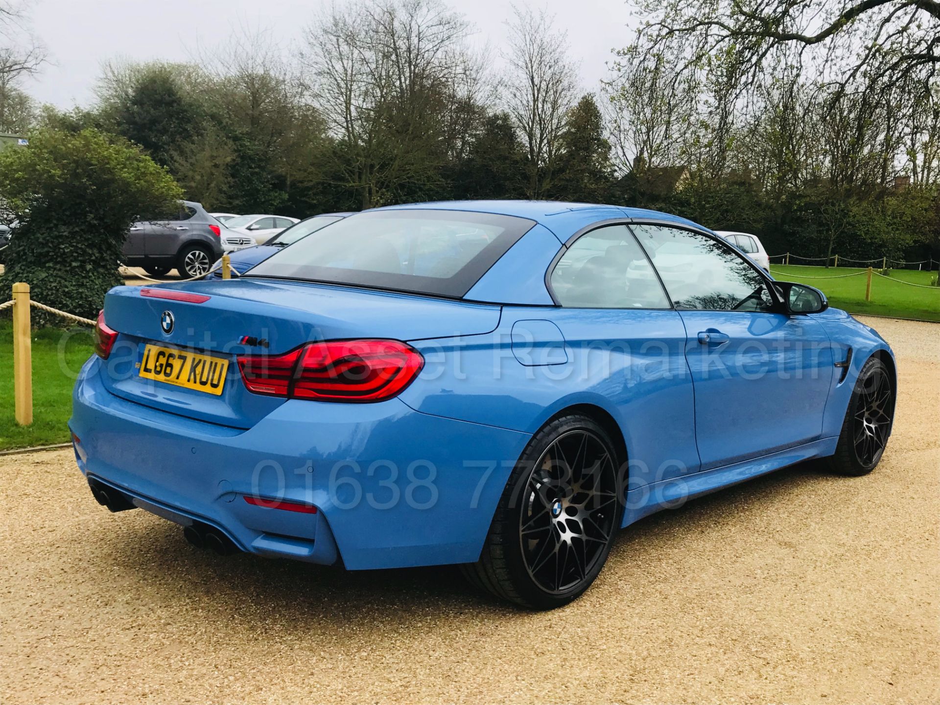 BMW M4 CONVERTIBLE *COMPETITION PACKAGE* (67 REG) 'M DCT AUTO - LEATHER - SAT NAV' **FULLY LOADED** - Image 26 of 68