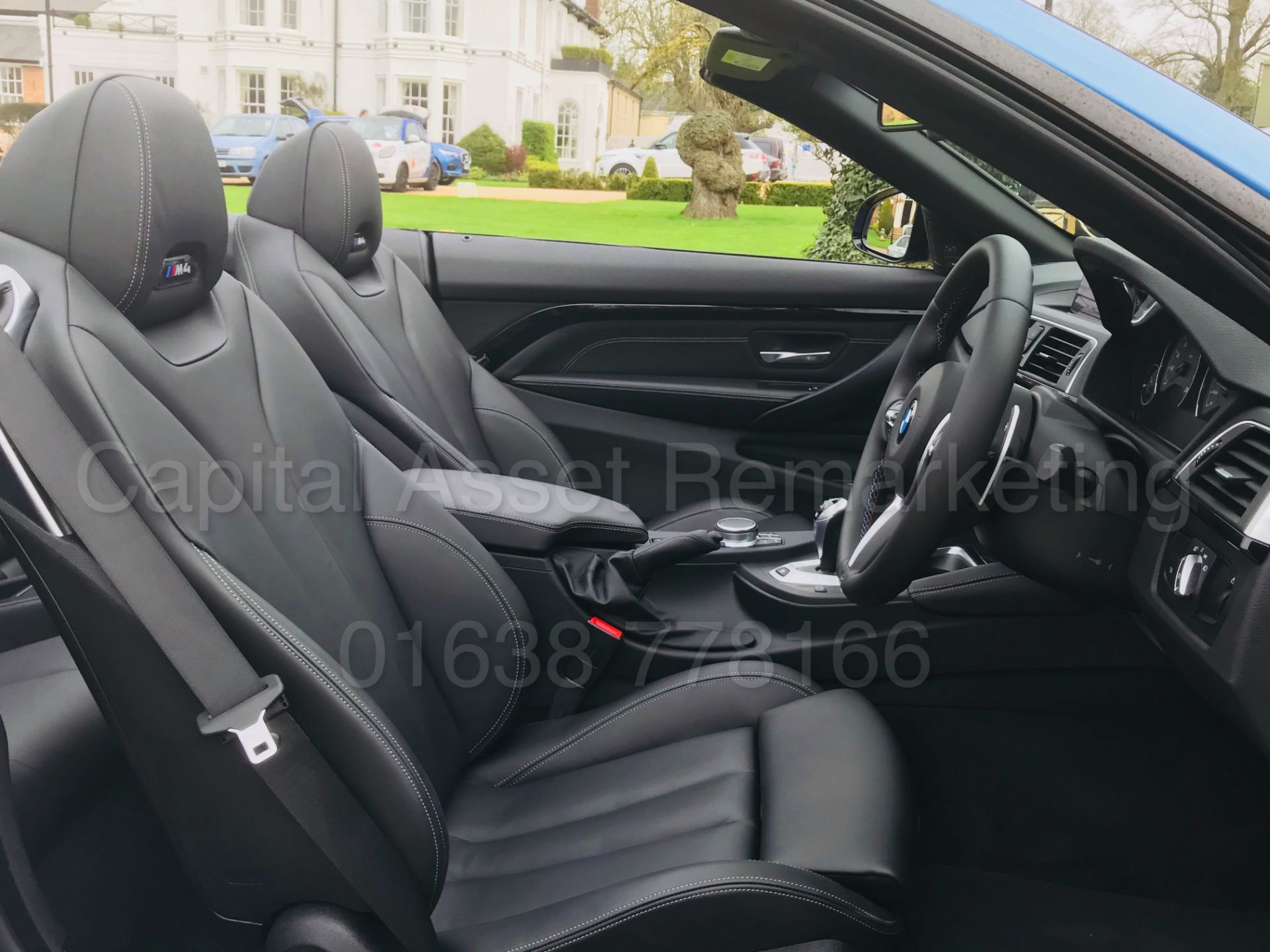 BMW M4 CONVERTIBLE *COMPETITION PACKAGE* (67 REG) 'M DCT AUTO - LEATHER - SAT NAV' **FULLY LOADED** - Image 47 of 68