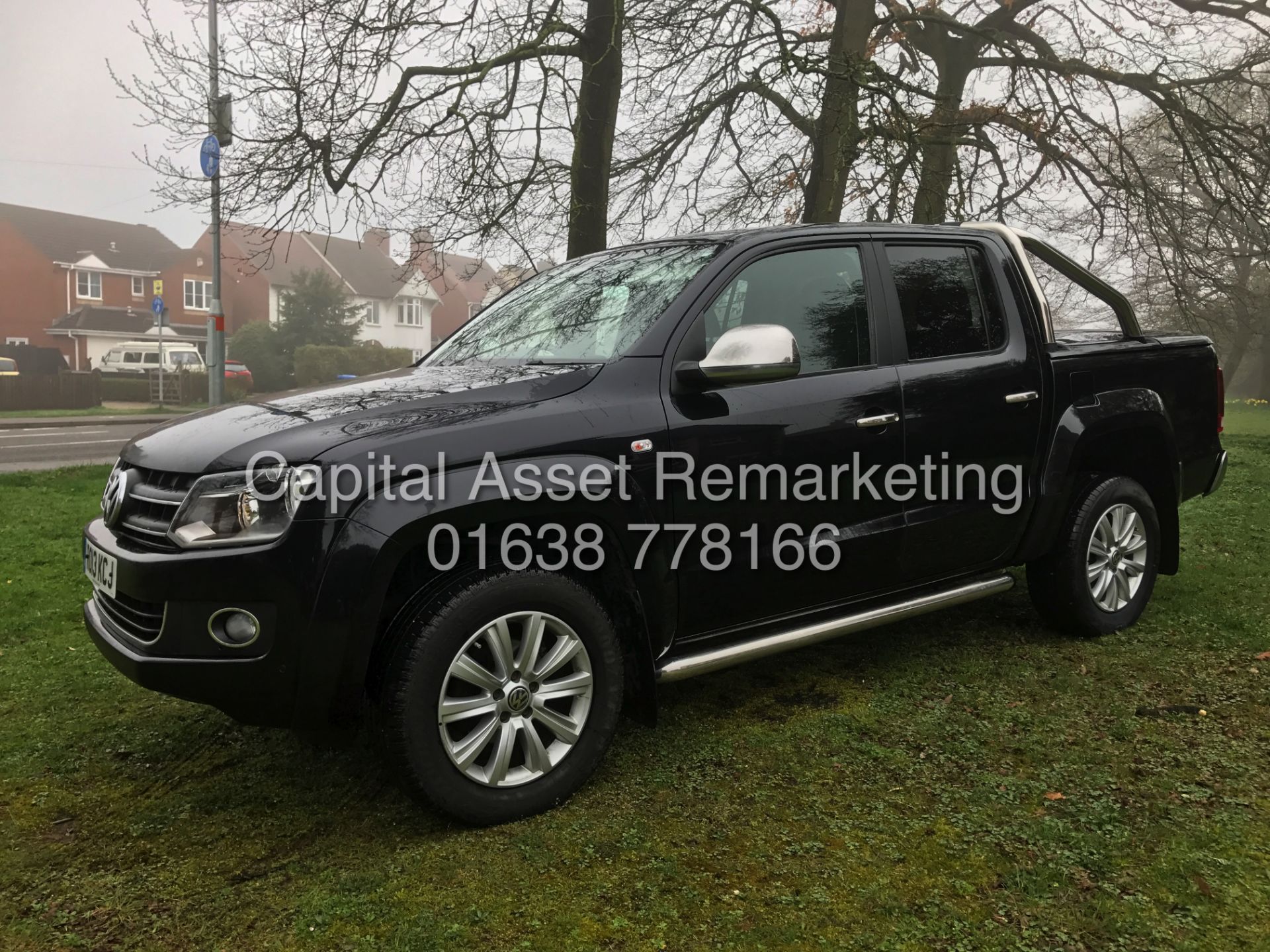 VOLKSWAGEN AMAROK 2.0TDI "HIGHLINE 4MOTION" D/C (63 REG) FULLY LOADED - SAT NAV - LEATHER- ONLY 62k - Bild 5 aus 24