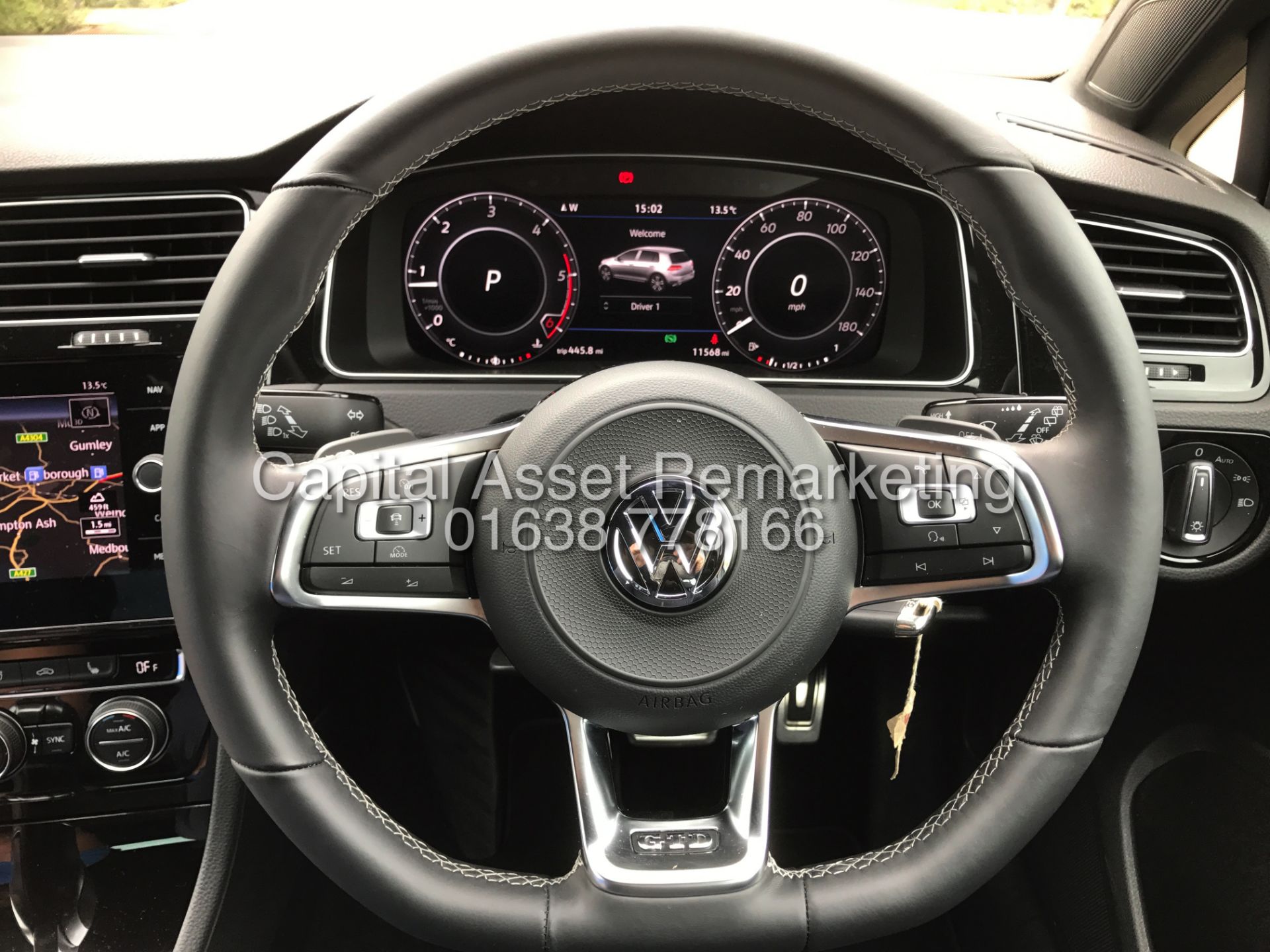 (ON SALE) VW GOLF 2.0TDI "GTD 184BHP" DSG AUTO (2018 MODEL) SAT NAV - WINTER PACK - UPGRADE WHEELS - Bild 18 aus 25