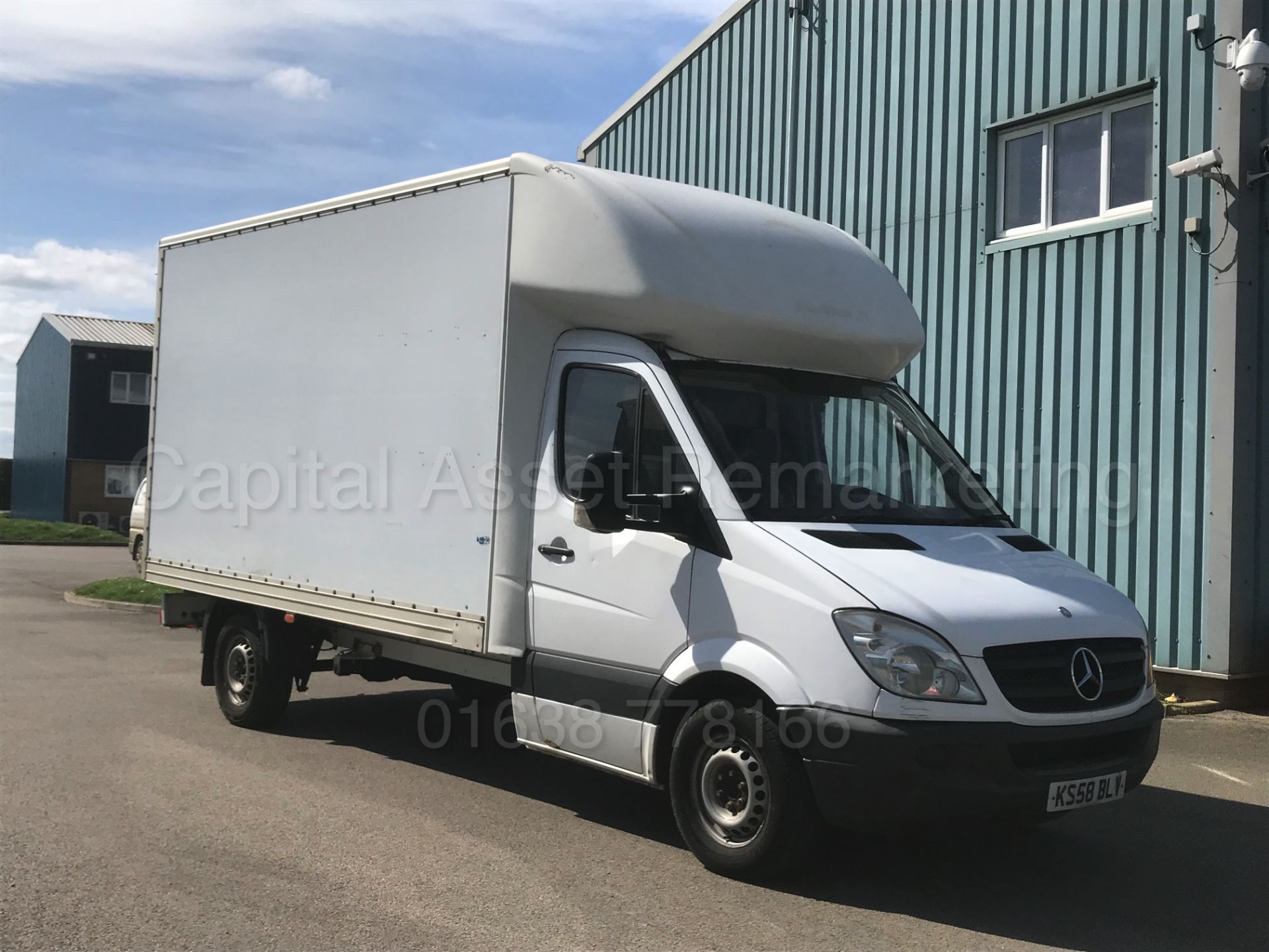 MERCEDES-BENZ SPRINTER 311 CDI 'LWB - LUTON / BOX VAN' (2009 MODEL) '130 BHP - 6 SPEED' (NO VAT)