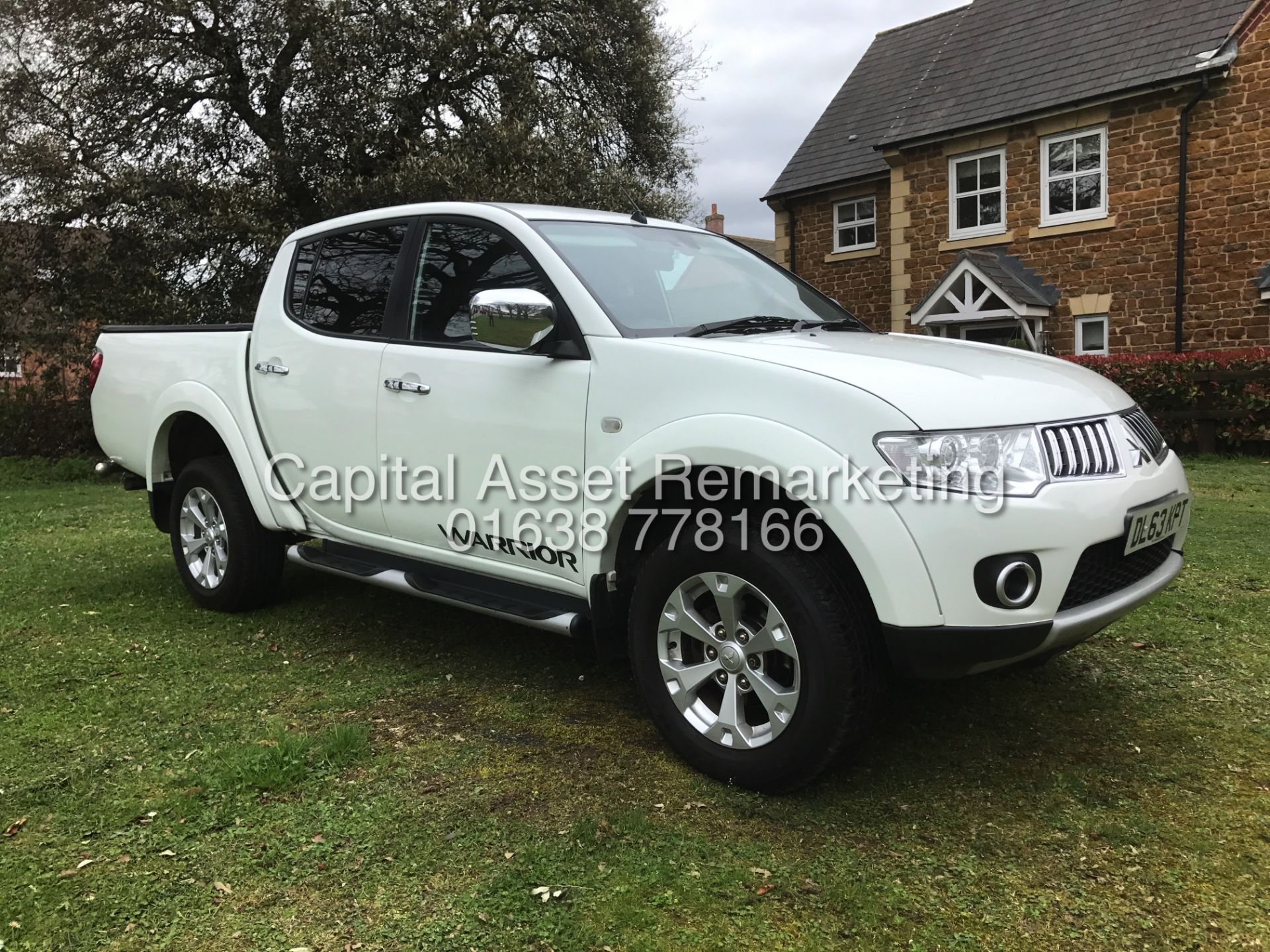 MITSUBISHI L200 "WARRIOR" DOUBLE CAB 4X4 - 2014 REG - LEATHER - AIR CON - HUGH SPEC - WOW!!!! - Image 3 of 24