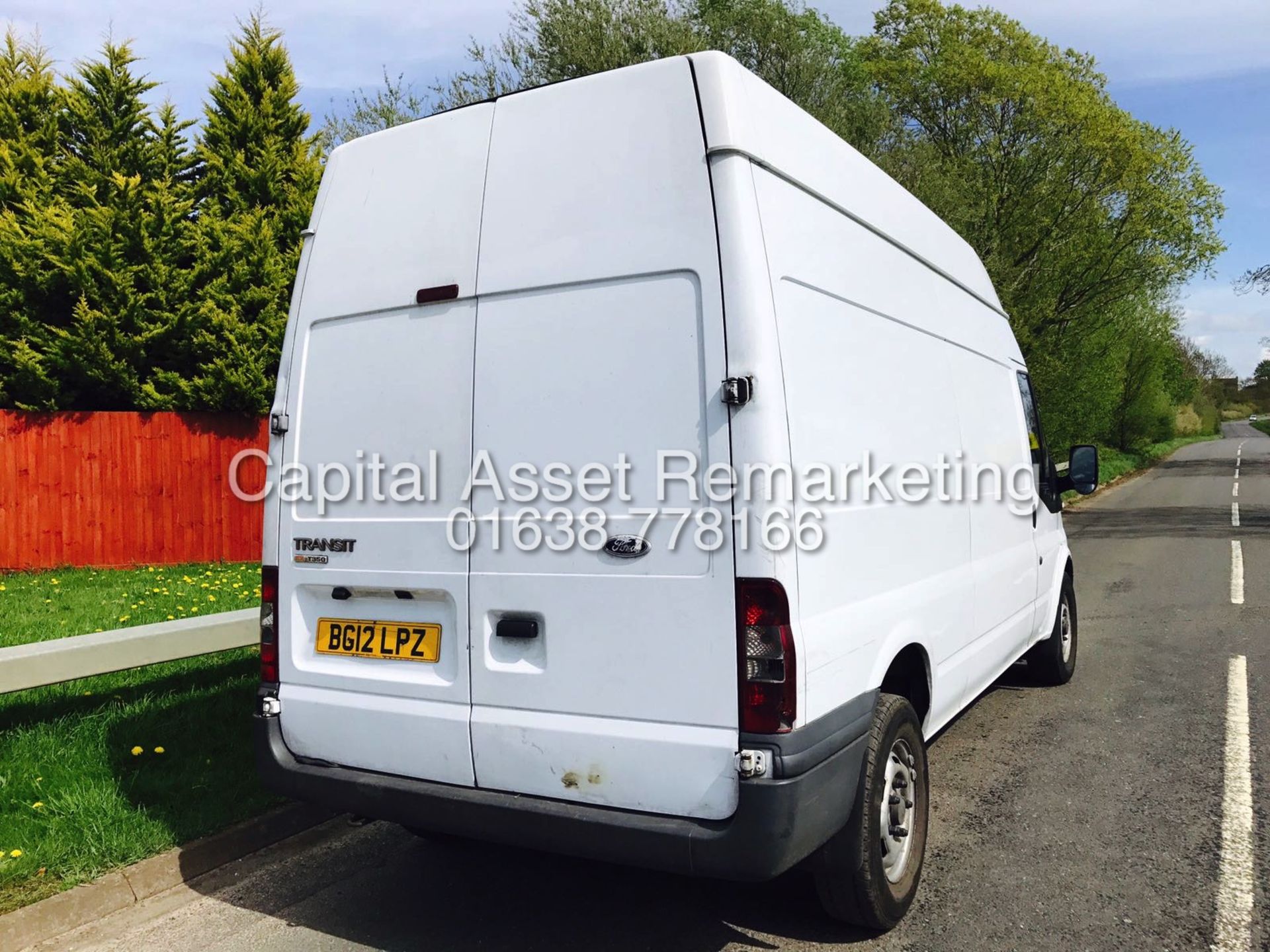 FORD TRANSIT T350L (100) LONG WHEEL BASE HIGH TOP - 12 REG - SLD - 3 SEATER - LOOk!!! - Bild 9 aus 10