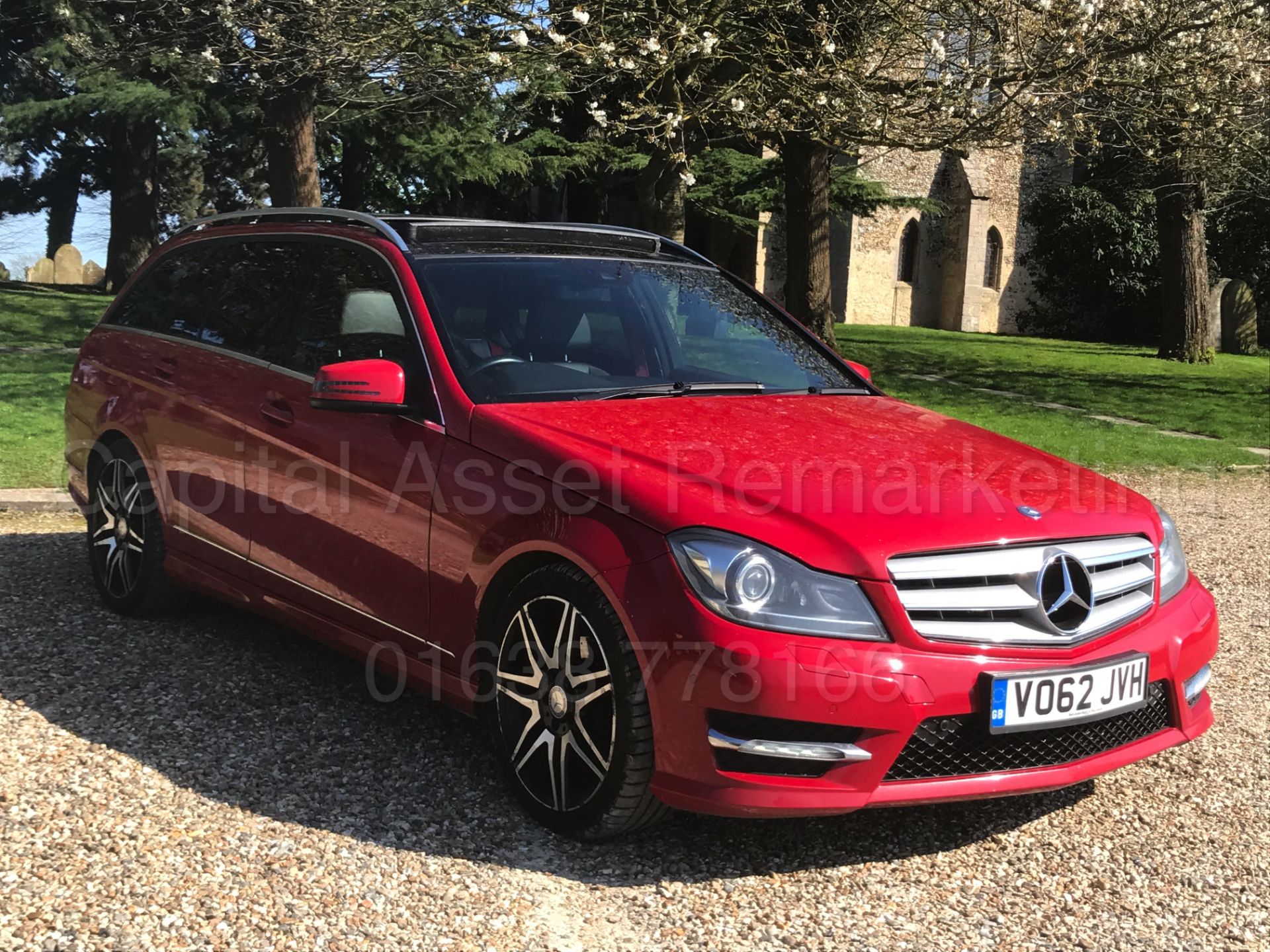 MERCEDES-BENZ C220 CDI *AMG SPORT PLUS* 'ESTATE CAR' (2013 MODEL) '7G TRONIC - SAT NAV - PAN ROOF'