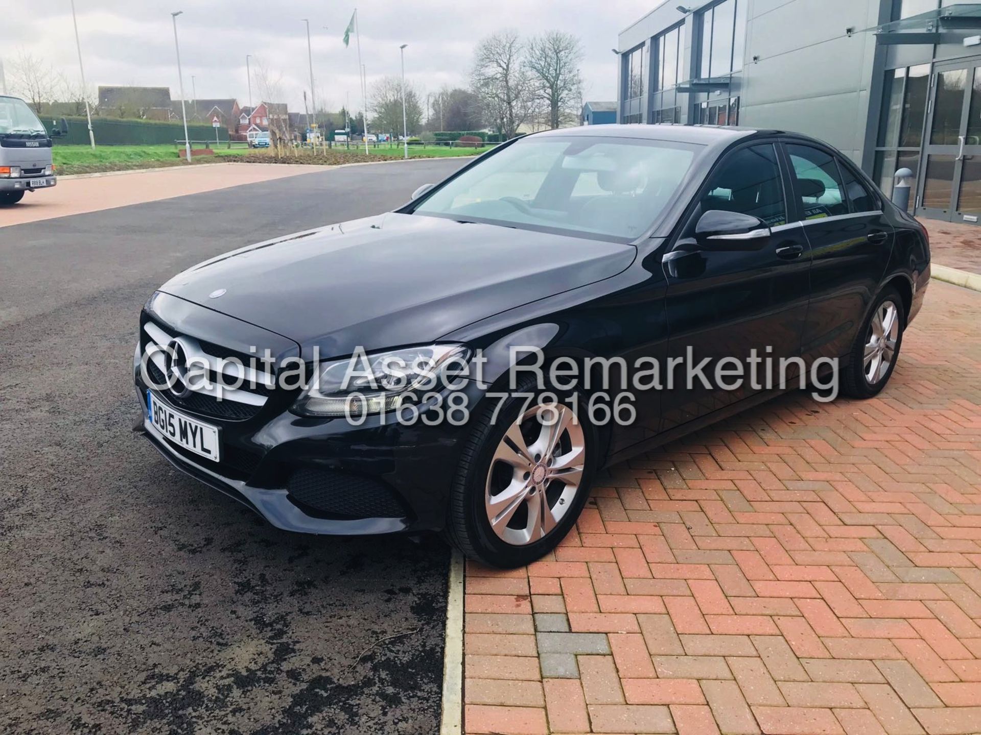 ON SALE MERCEDES C220d "SE EXECUTIVE" AUTO - 15 REG - BLACK - 1 OWNER - LEATHER - SAT NAV - WOW!!!! - Image 20 of 27