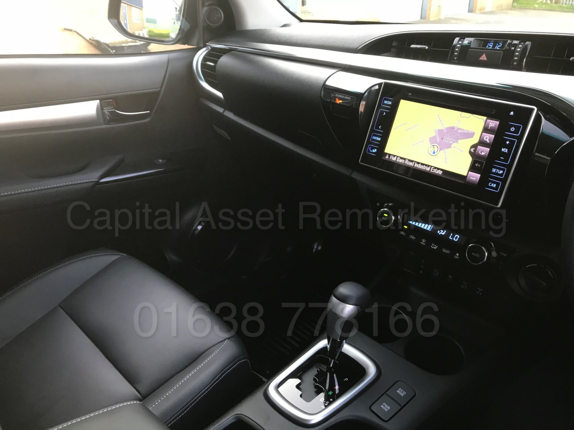 TOYOTA HILUX 'INVINCIBLE X' (2018) D/CAB PICK-UP 'D-4D - AUTO - LEATHER - SAT NAV' *STOP/START* - Image 69 of 82