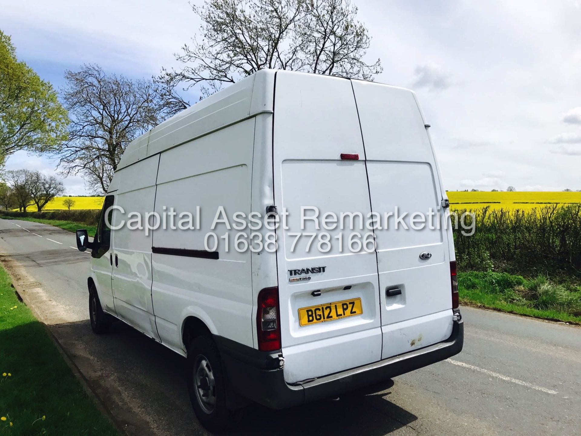 FORD TRANSIT T350L (100) LONG WHEEL BASE HIGH TOP - 12 REG - SLD - 3 SEATER - LOOk!!! - Image 2 of 10